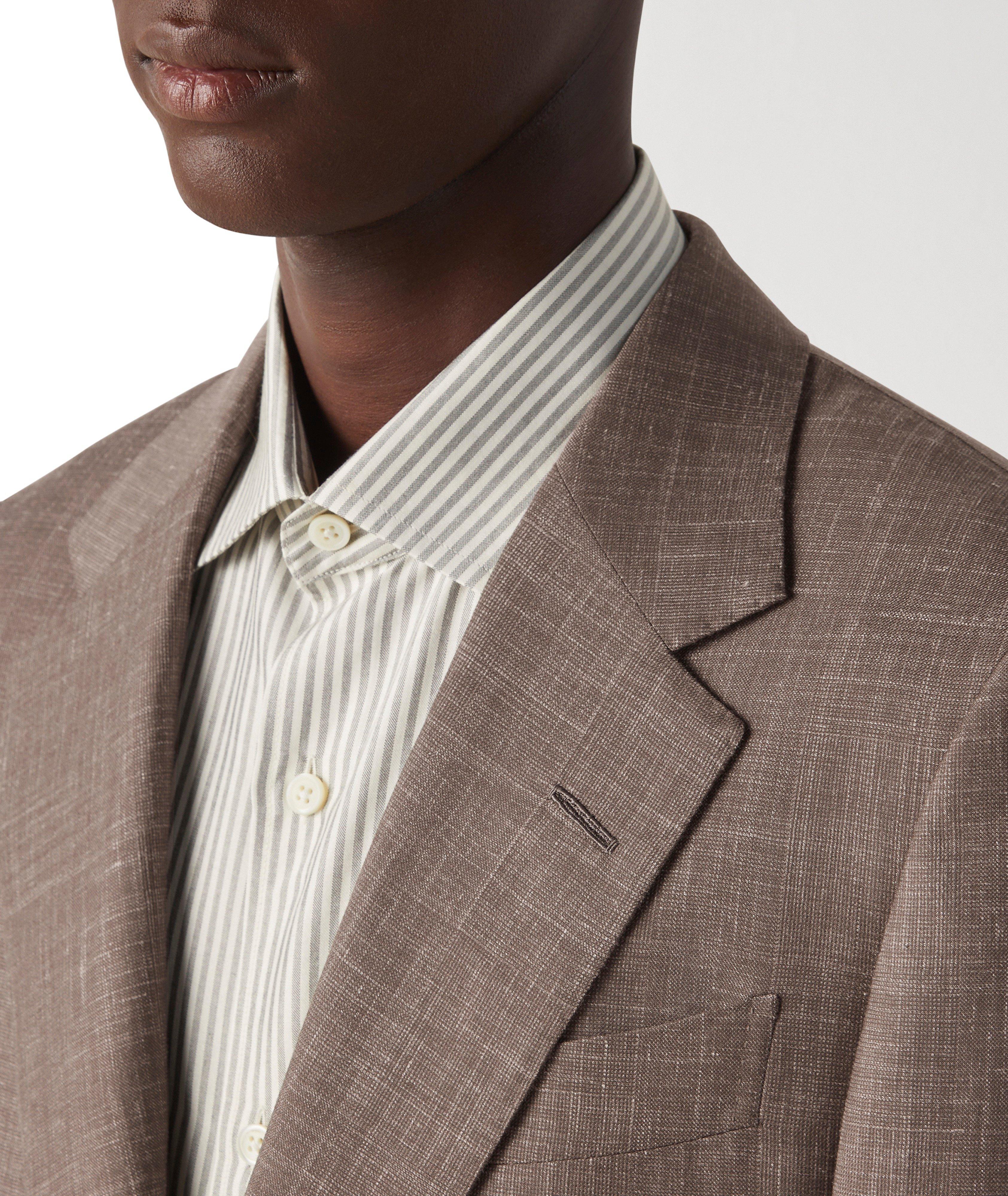 Crossover Wool-Silk-Linen Sport Jacket image 3
