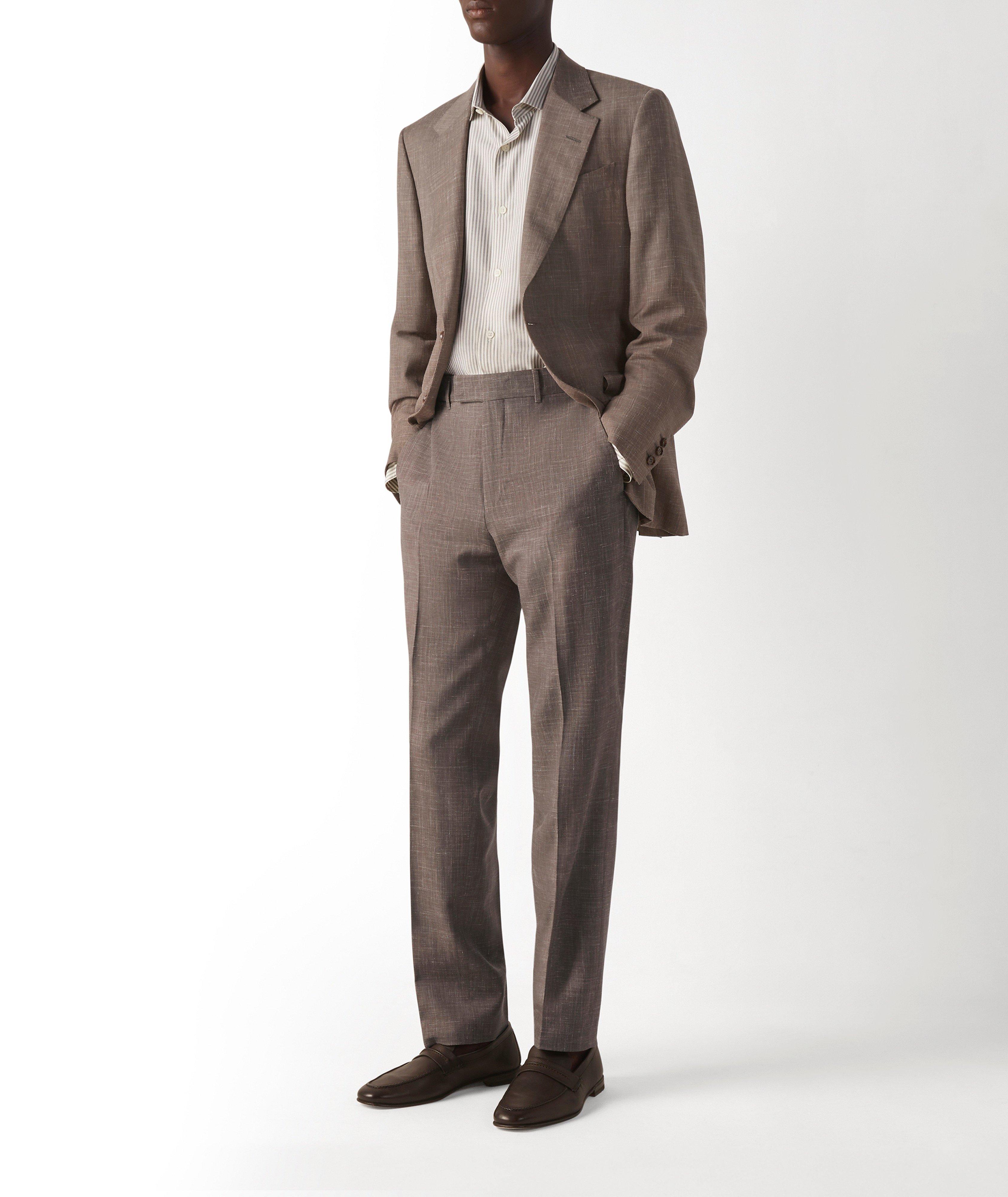 Crossover Wool-Silk-Linen Sport Jacket image 5