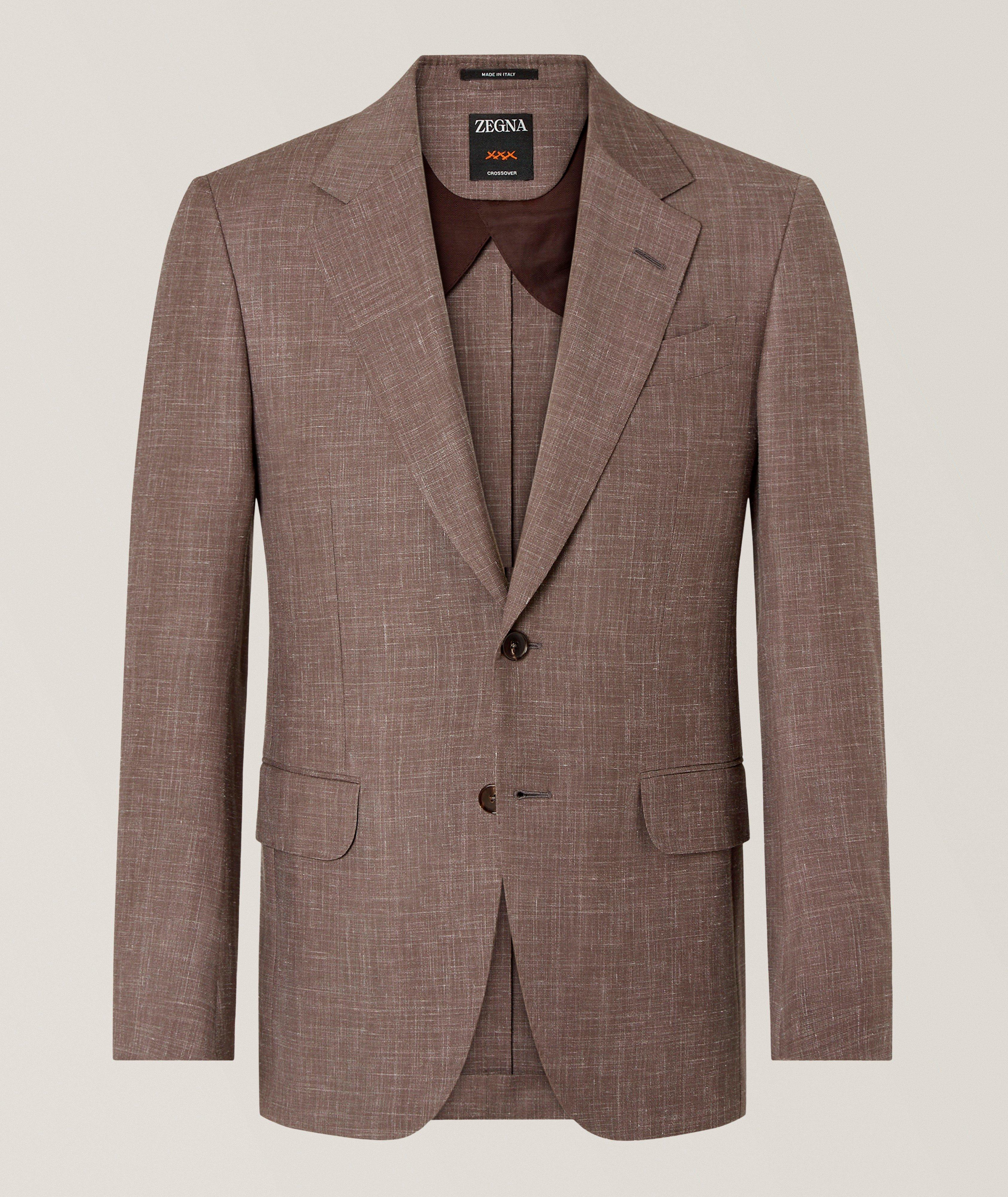 Crossover Wool-Silk-Linen Sport Jacket image 0