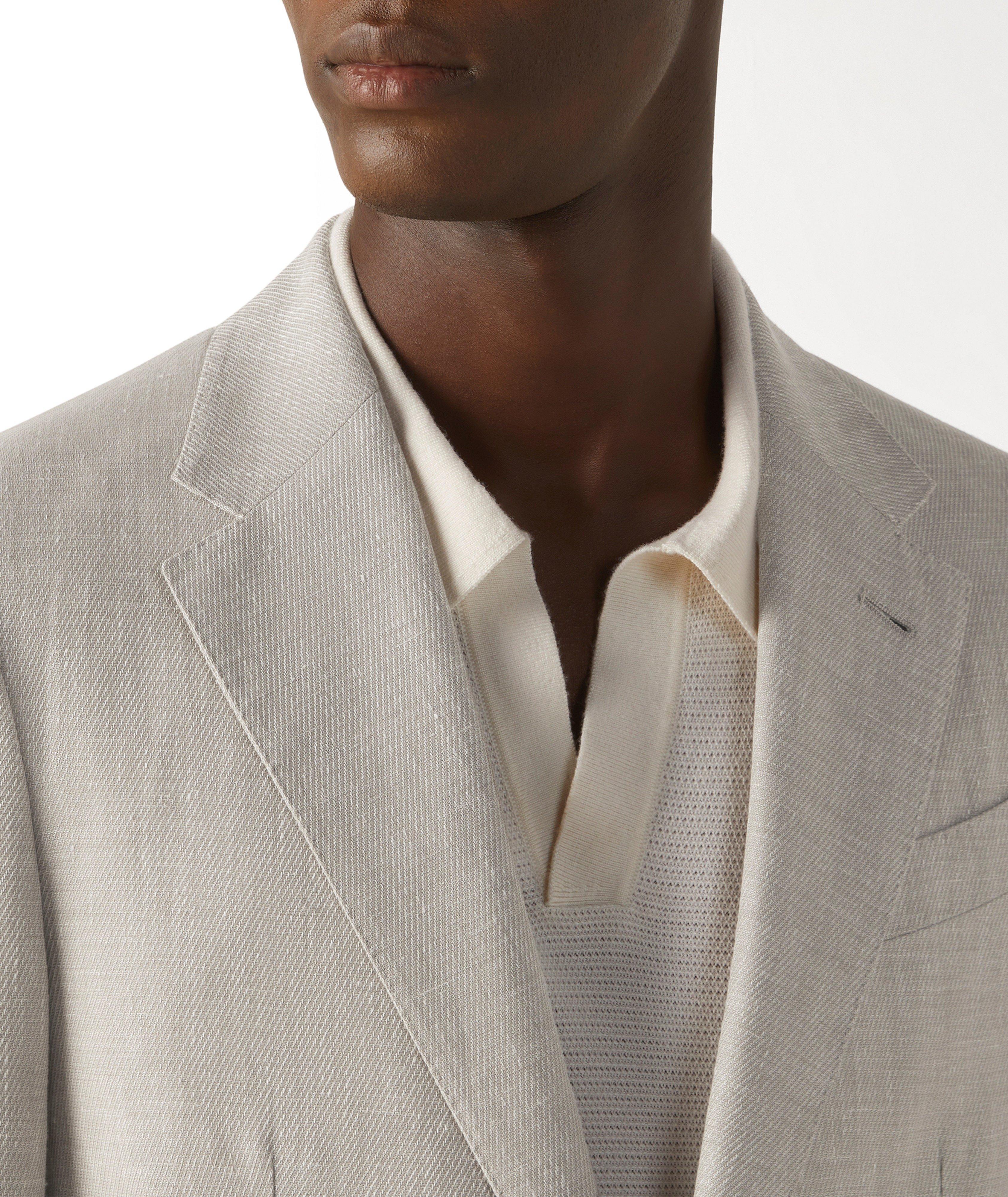 Veston sport laine-lin-soie image 3