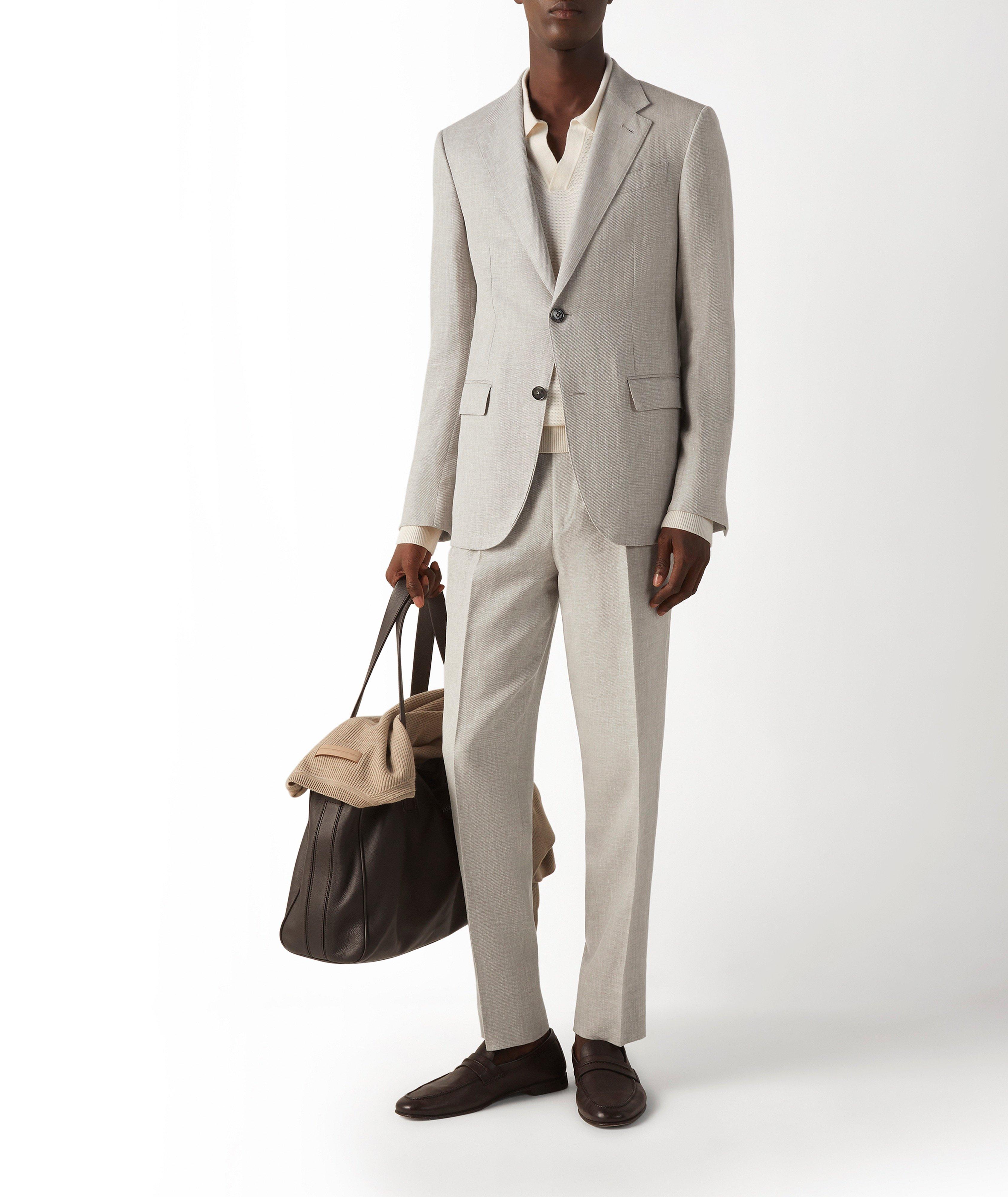 Veston sport laine-lin-soie image 5