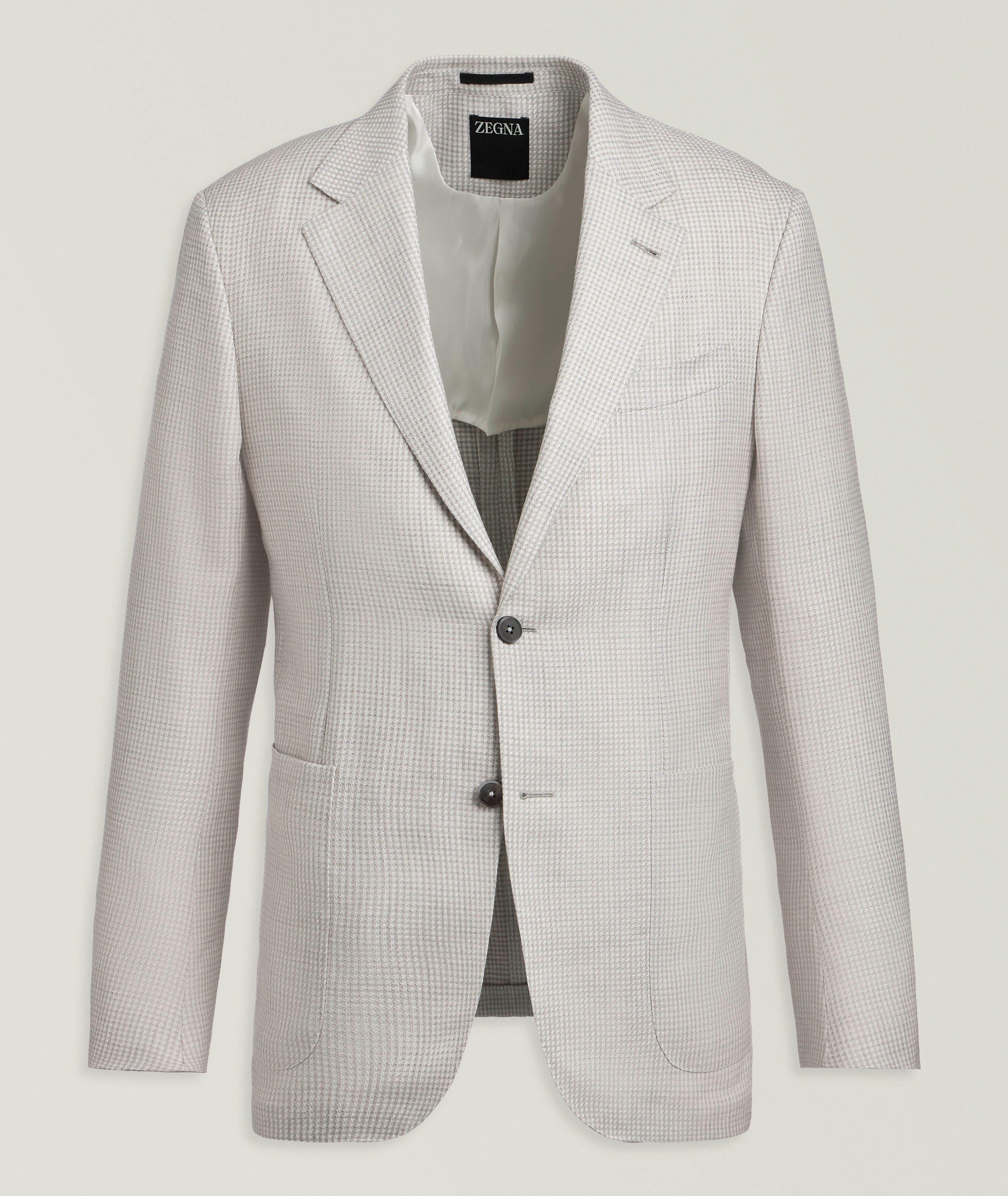 ZEGNA Micro Linen-Blend Sport Jacket