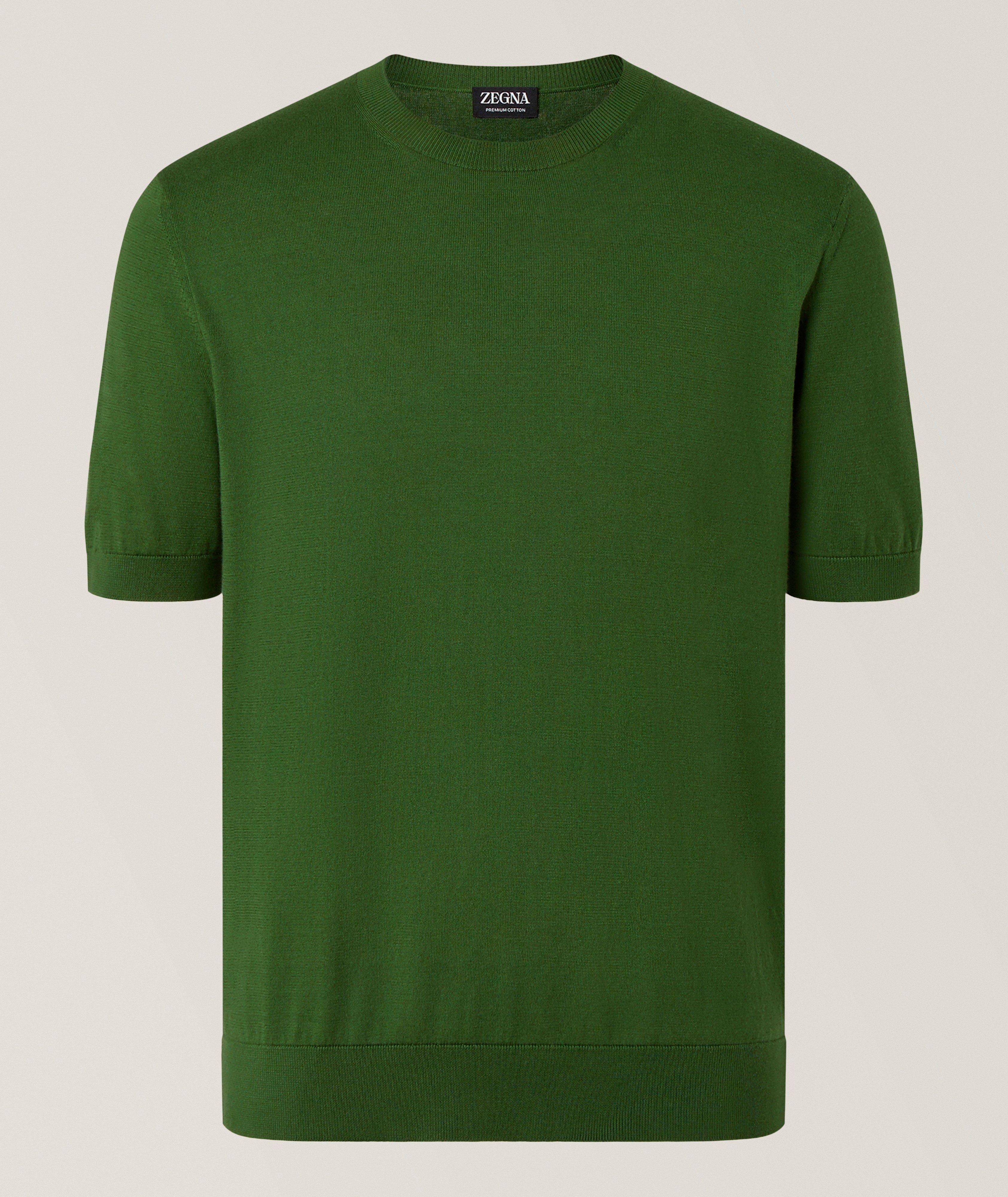 ZEGNA Premium Cotton Knit T-Shirt