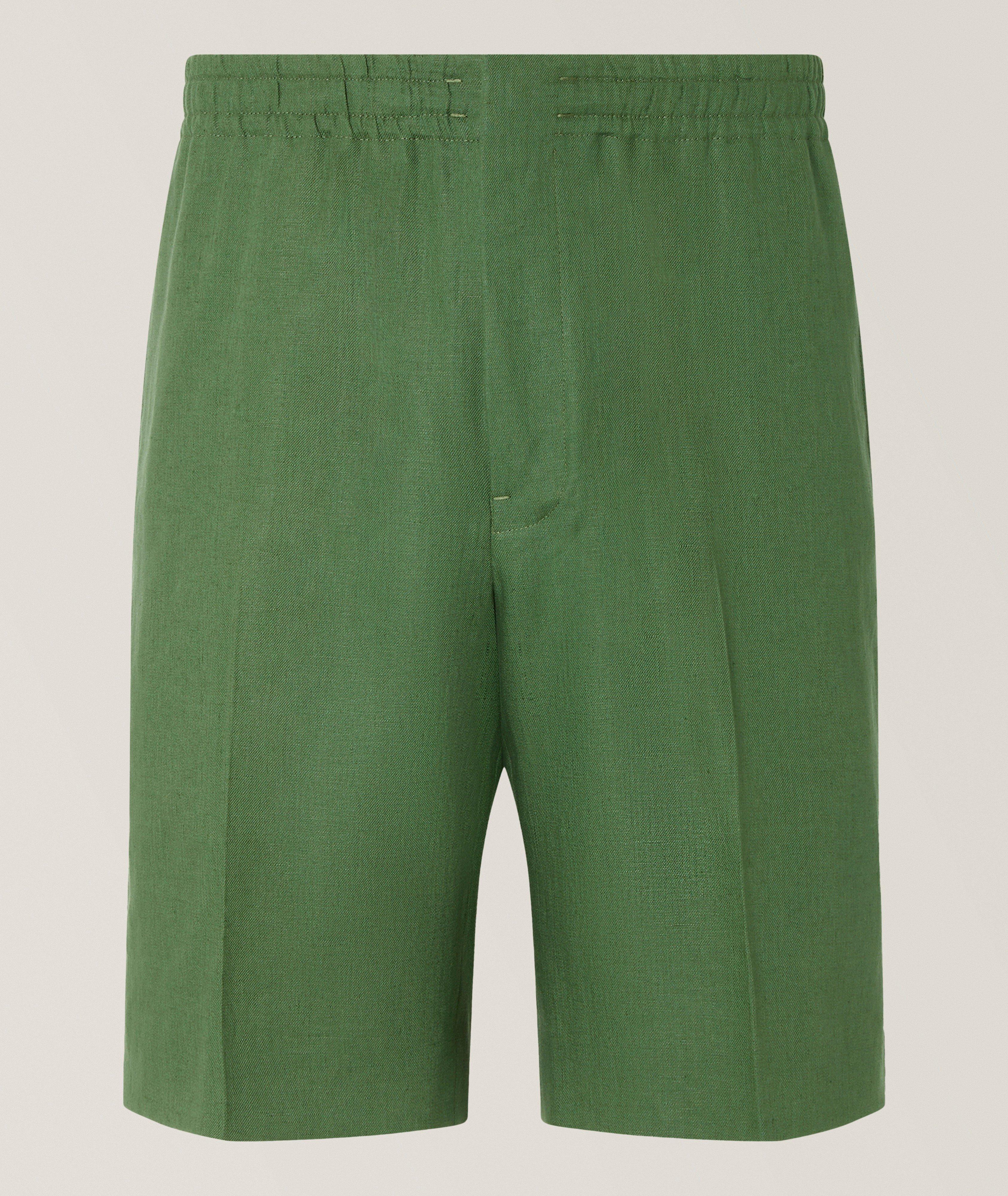 ZEGNA Oasi Linen Shorts