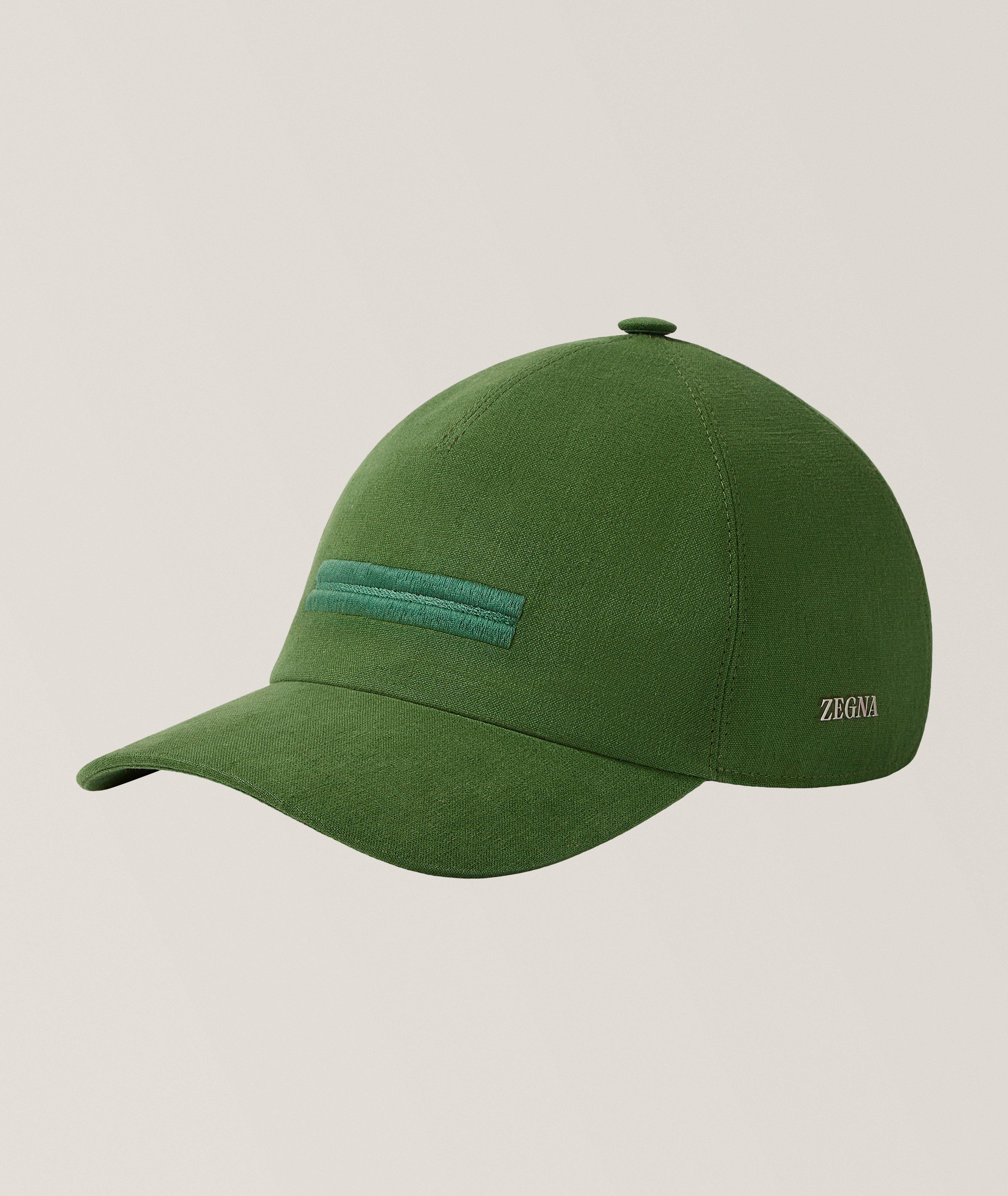 ZEGNA Oasi Linen Baseball Cap
