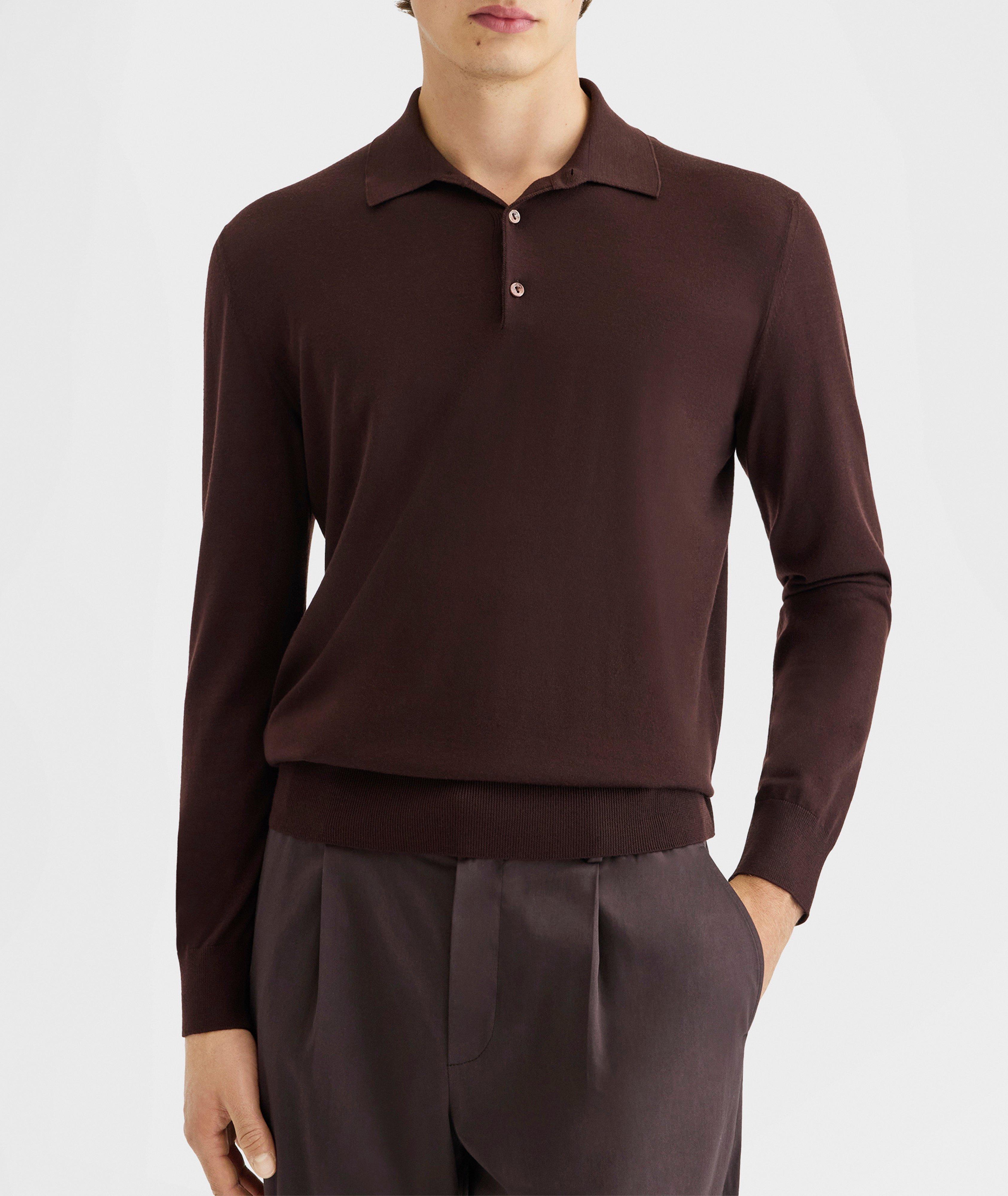 Wool Polo Sweater image 1