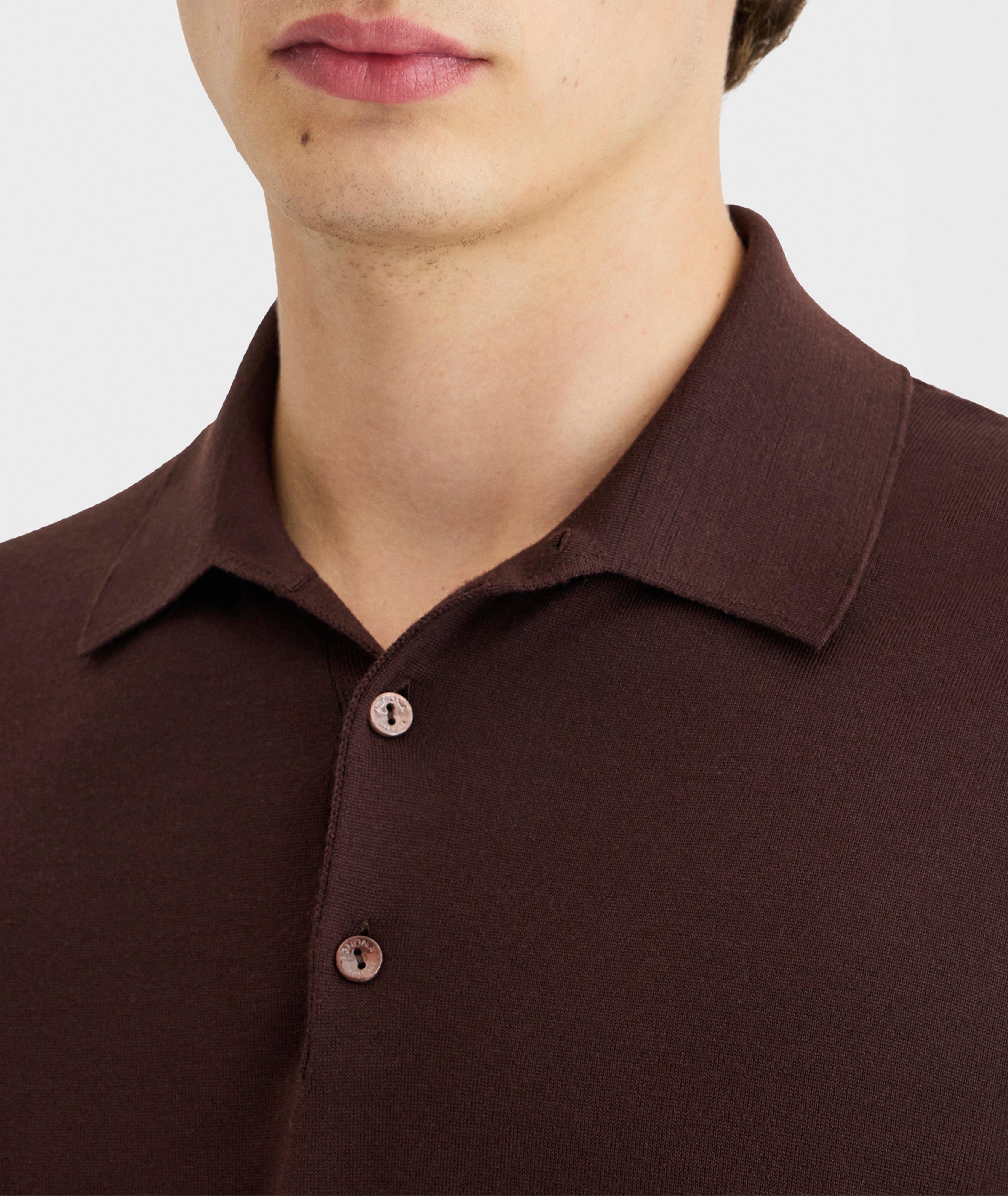 Wool Polo Sweater image 3