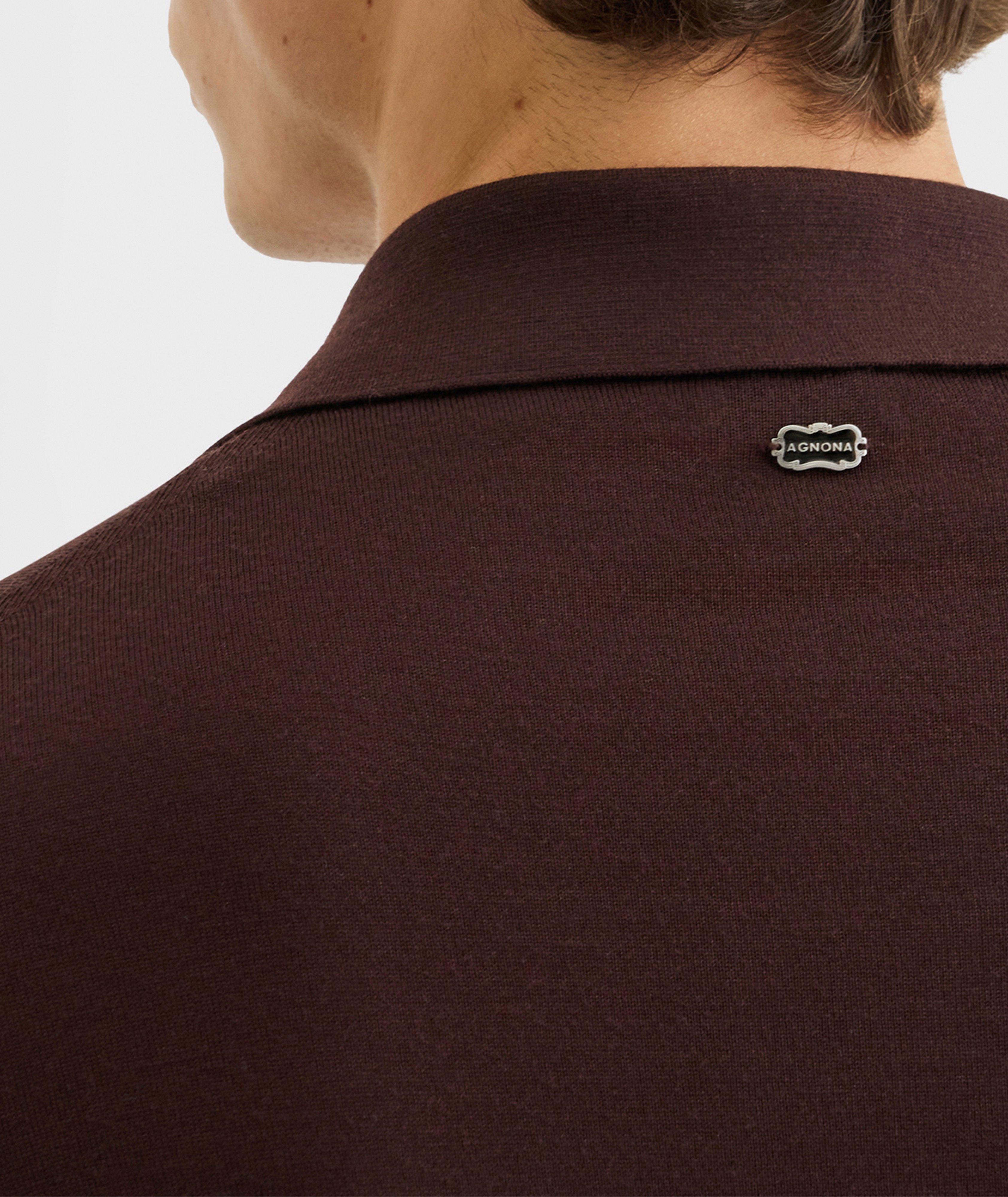 Wool Polo Sweater image 4