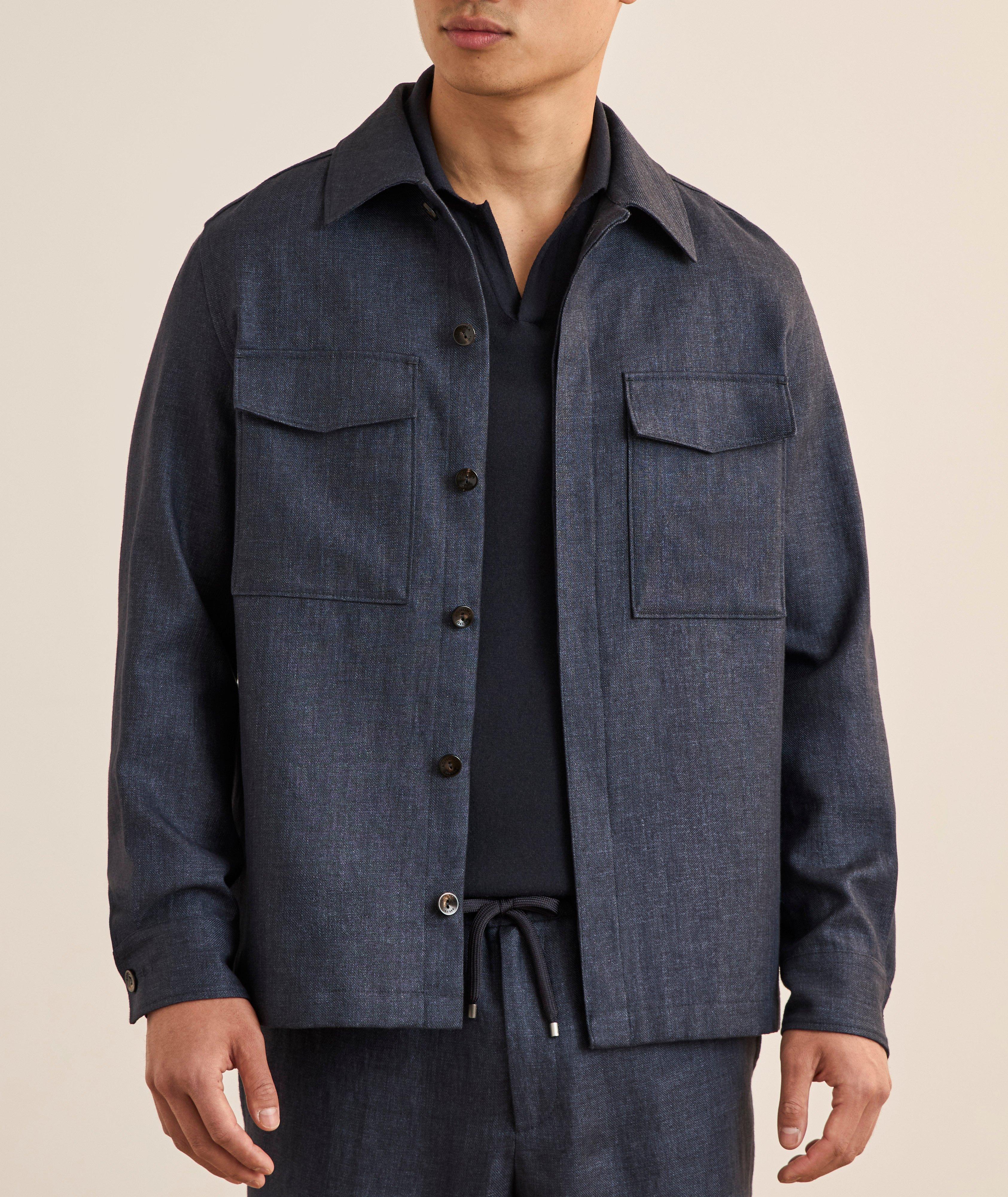 Delave Linen Overshirt  image 1