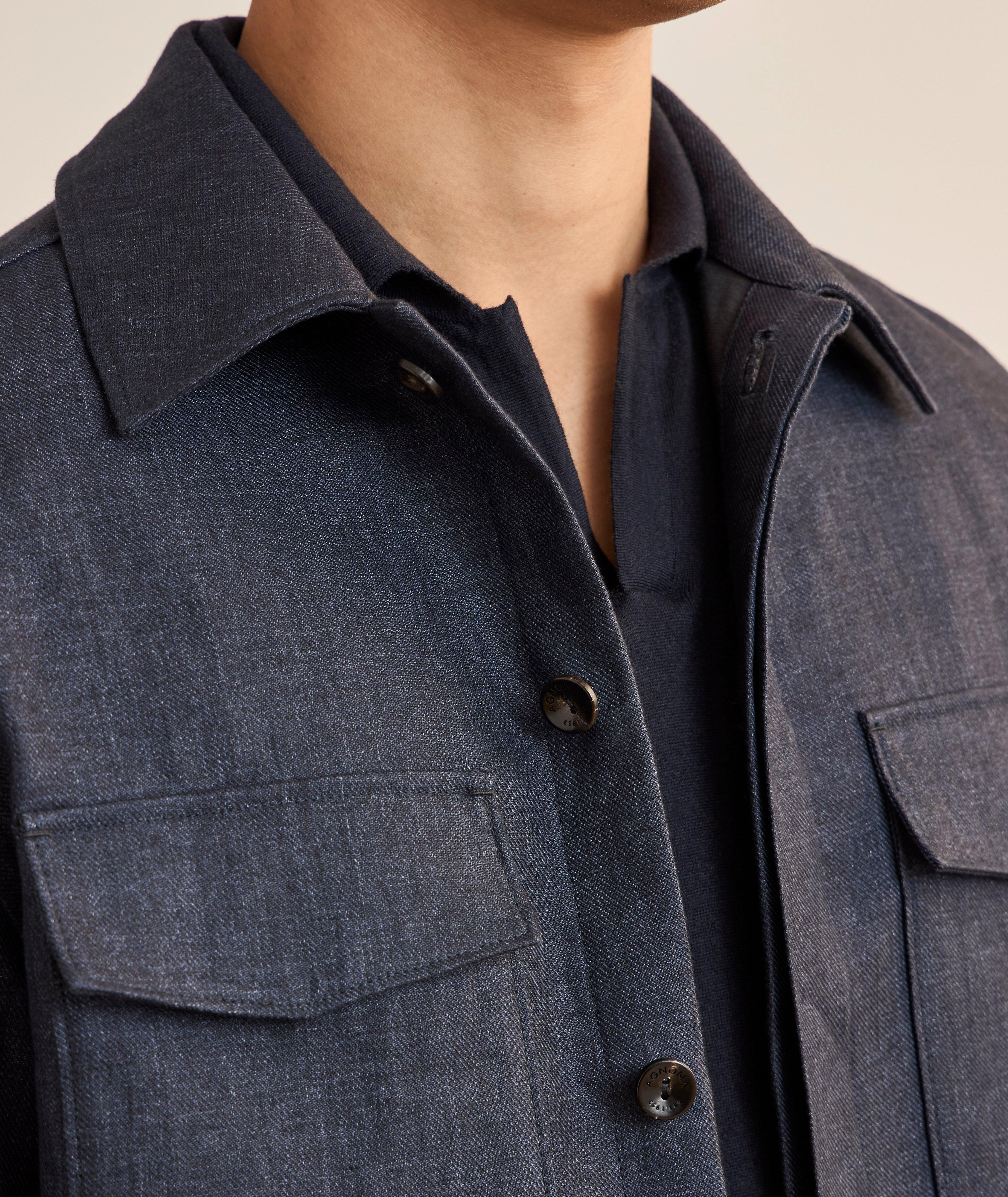 Delave Linen Overshirt  image 3