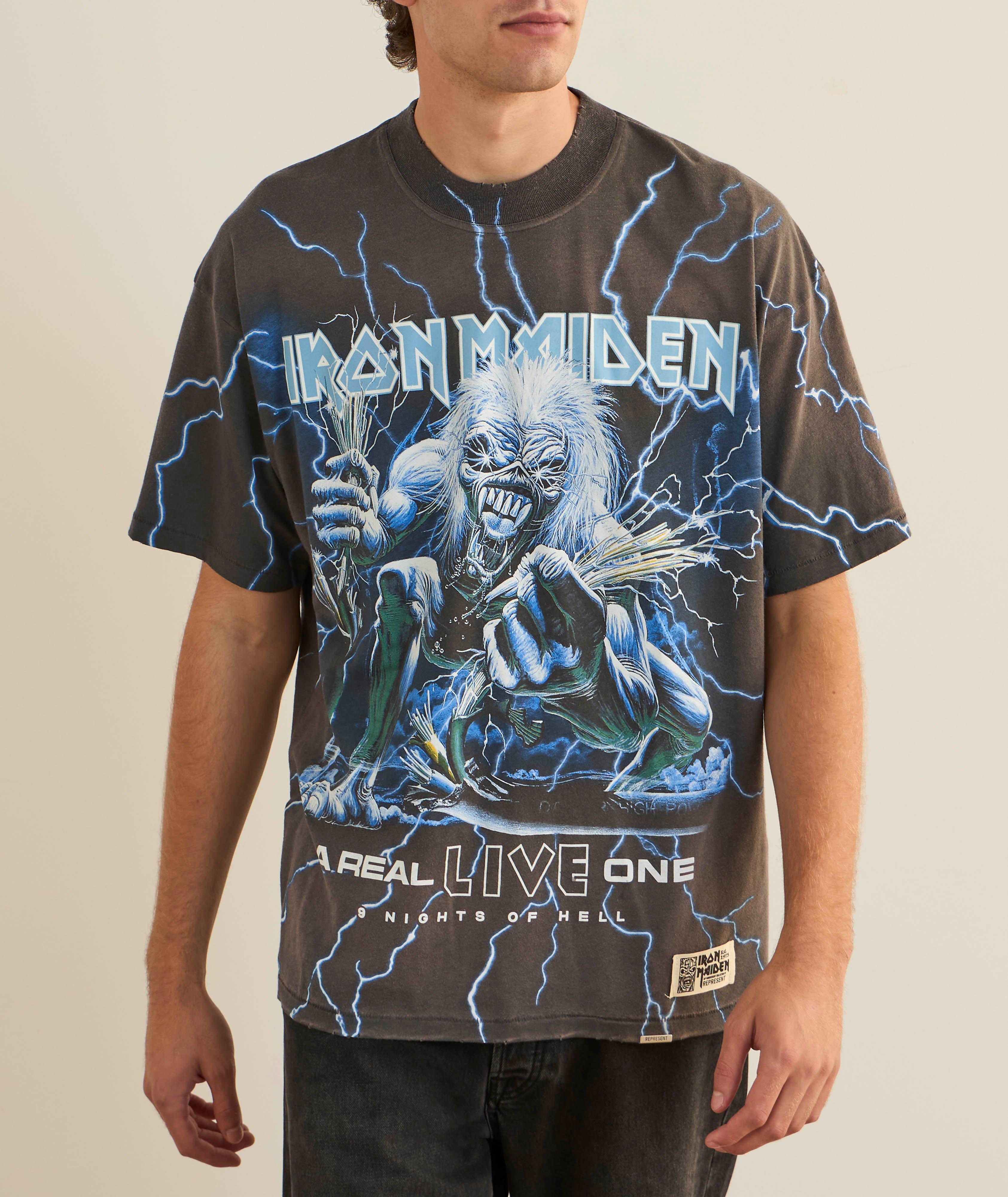 X Iron Maiden A Real Live One T-Shirt image 2