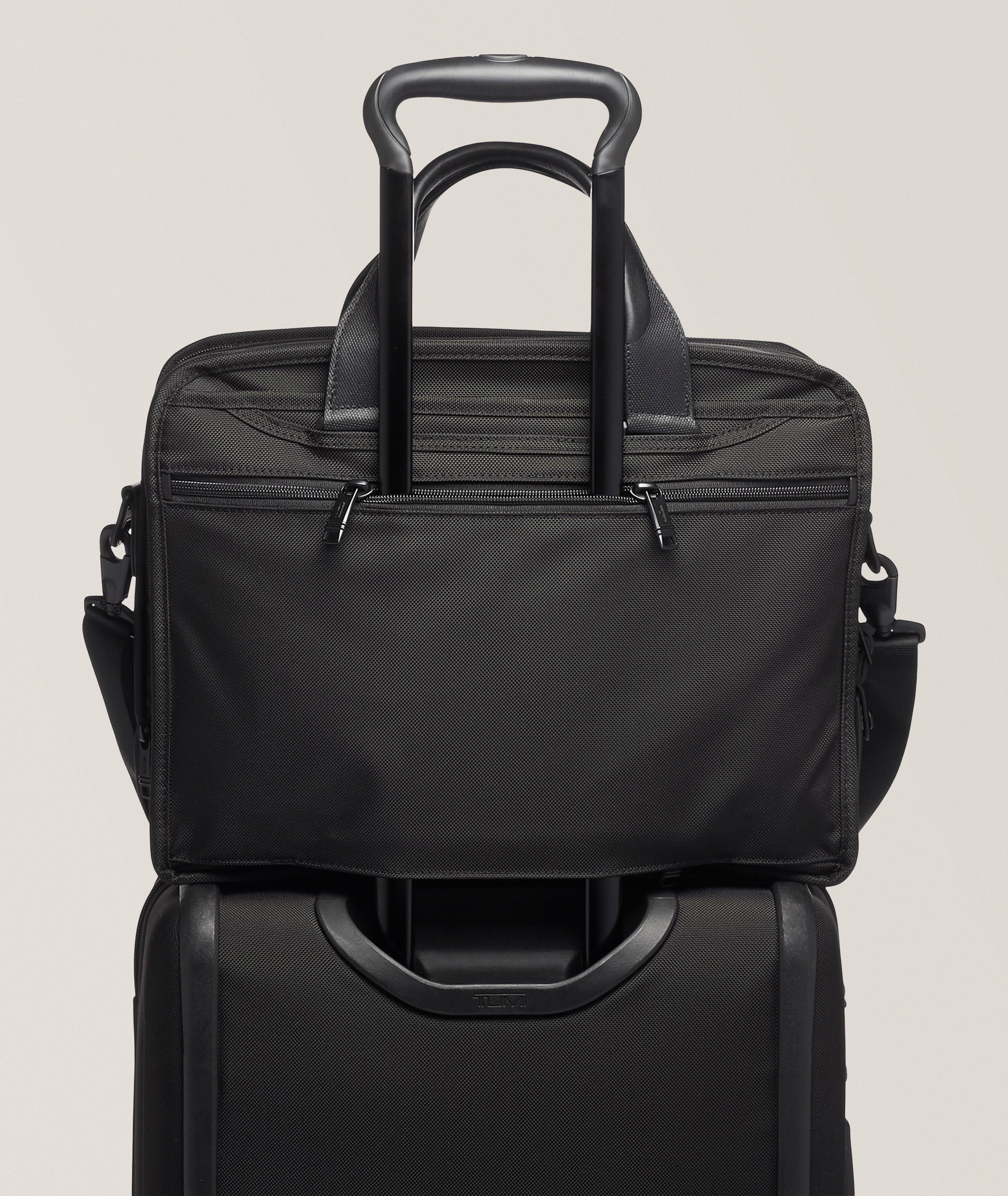 Alpha Expandable Organizer Laptop Briefcase image 1