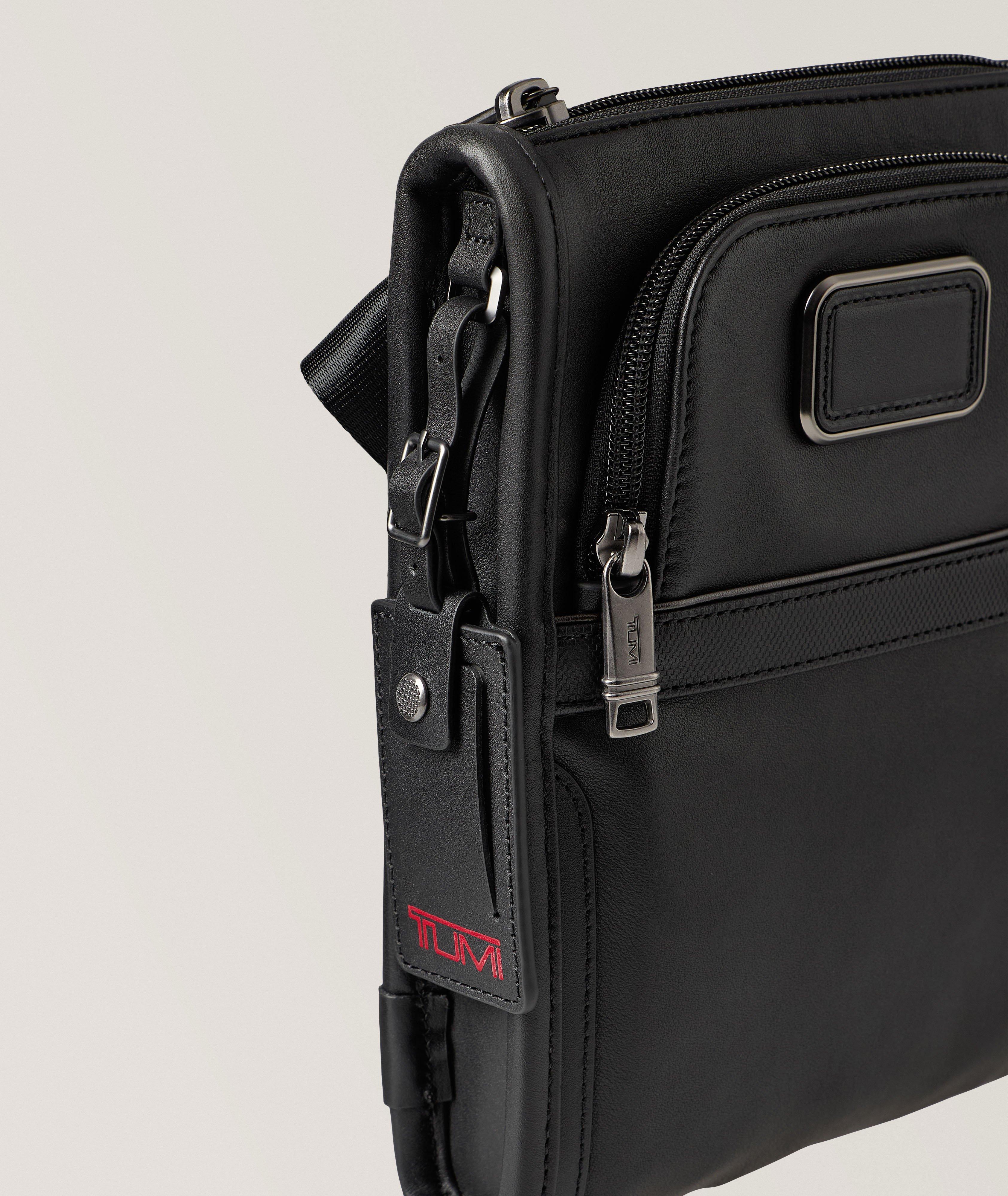 Alpha Small Leather Pocket Bag image 2