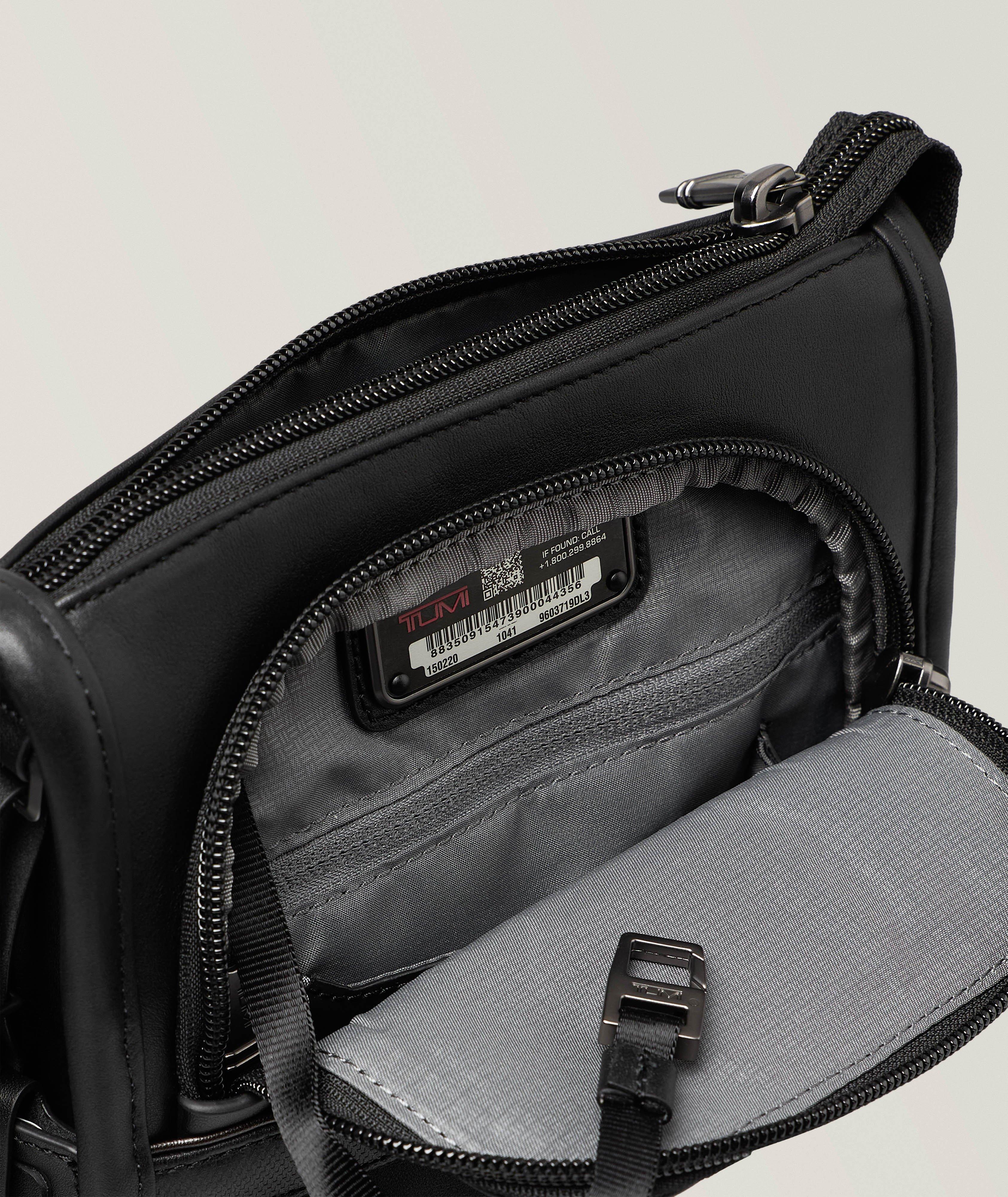 Alpha Small Leather Pocket Bag image 3