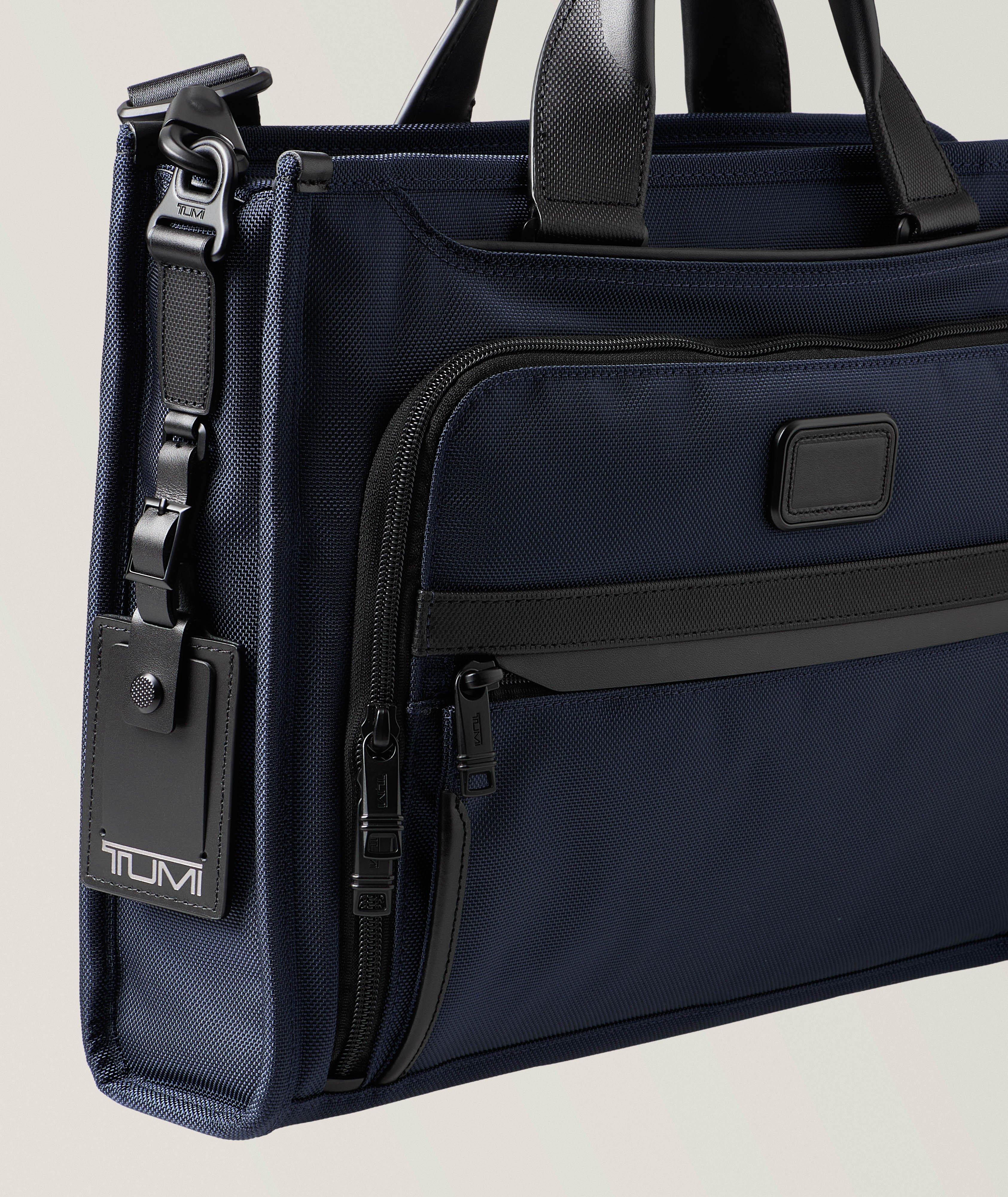Alpha Slim Deluxe Portfolio Briefcase image 2