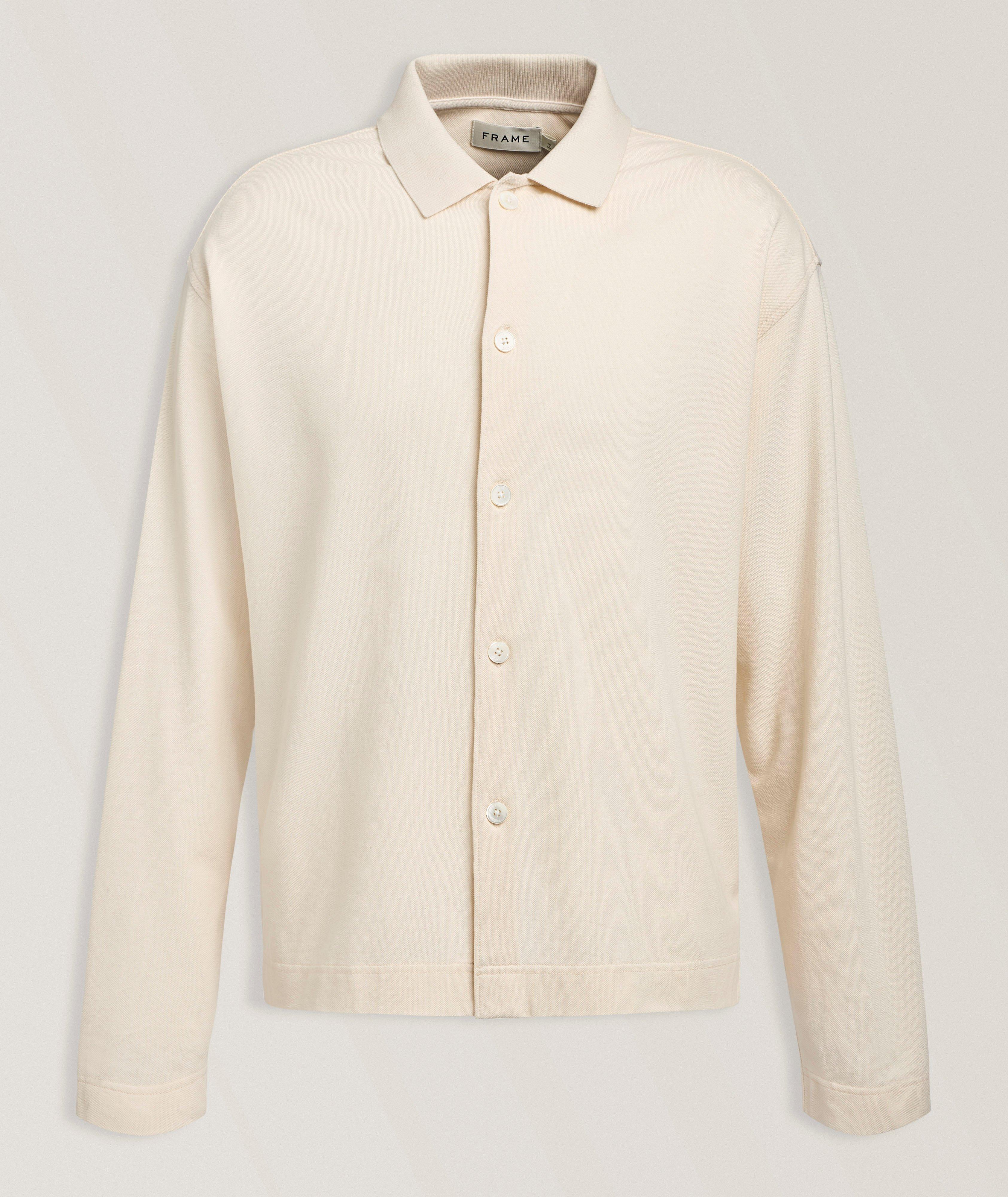 Cotton Piqué Shirt image 0