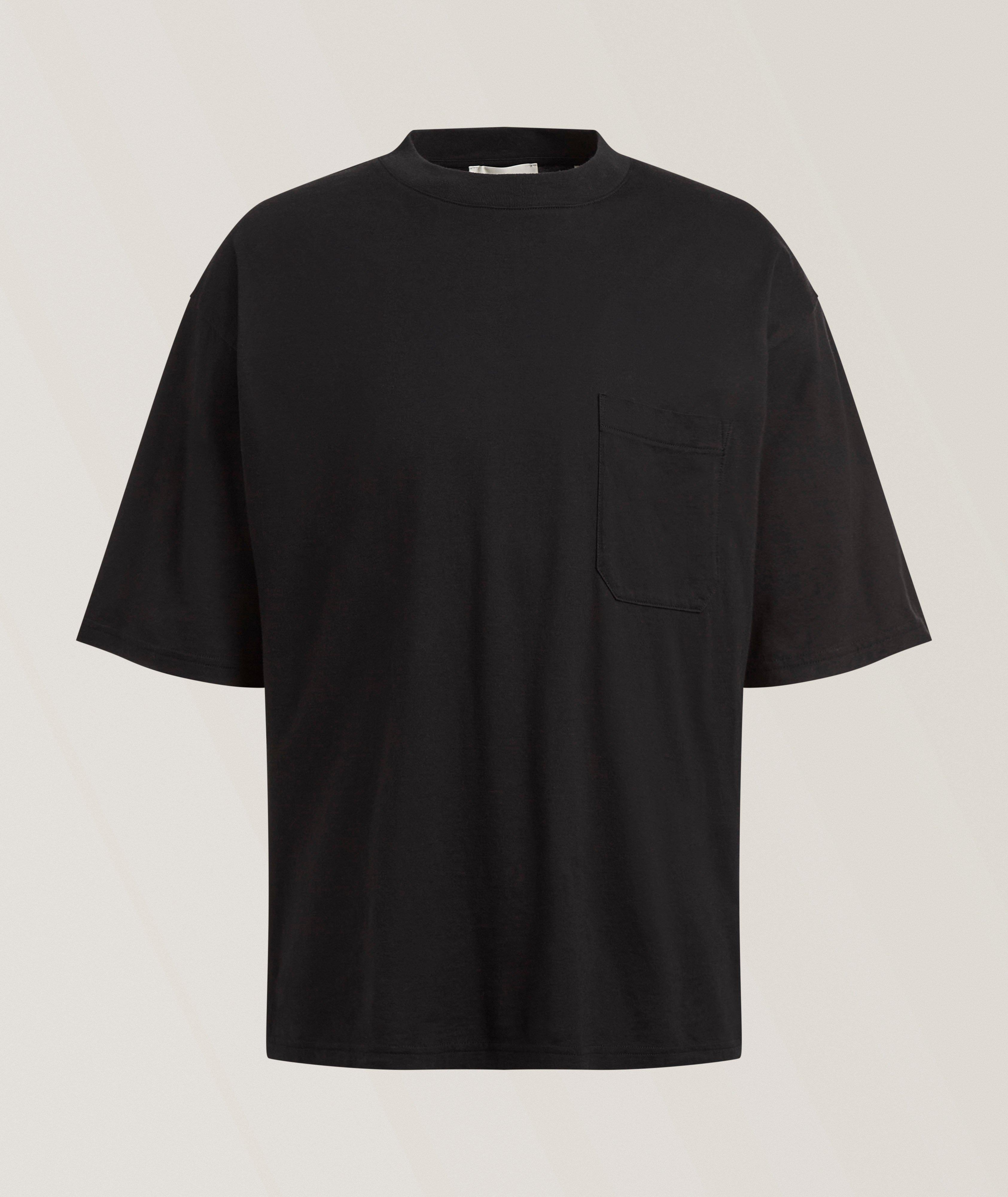 T-shirt coton à poche image 0