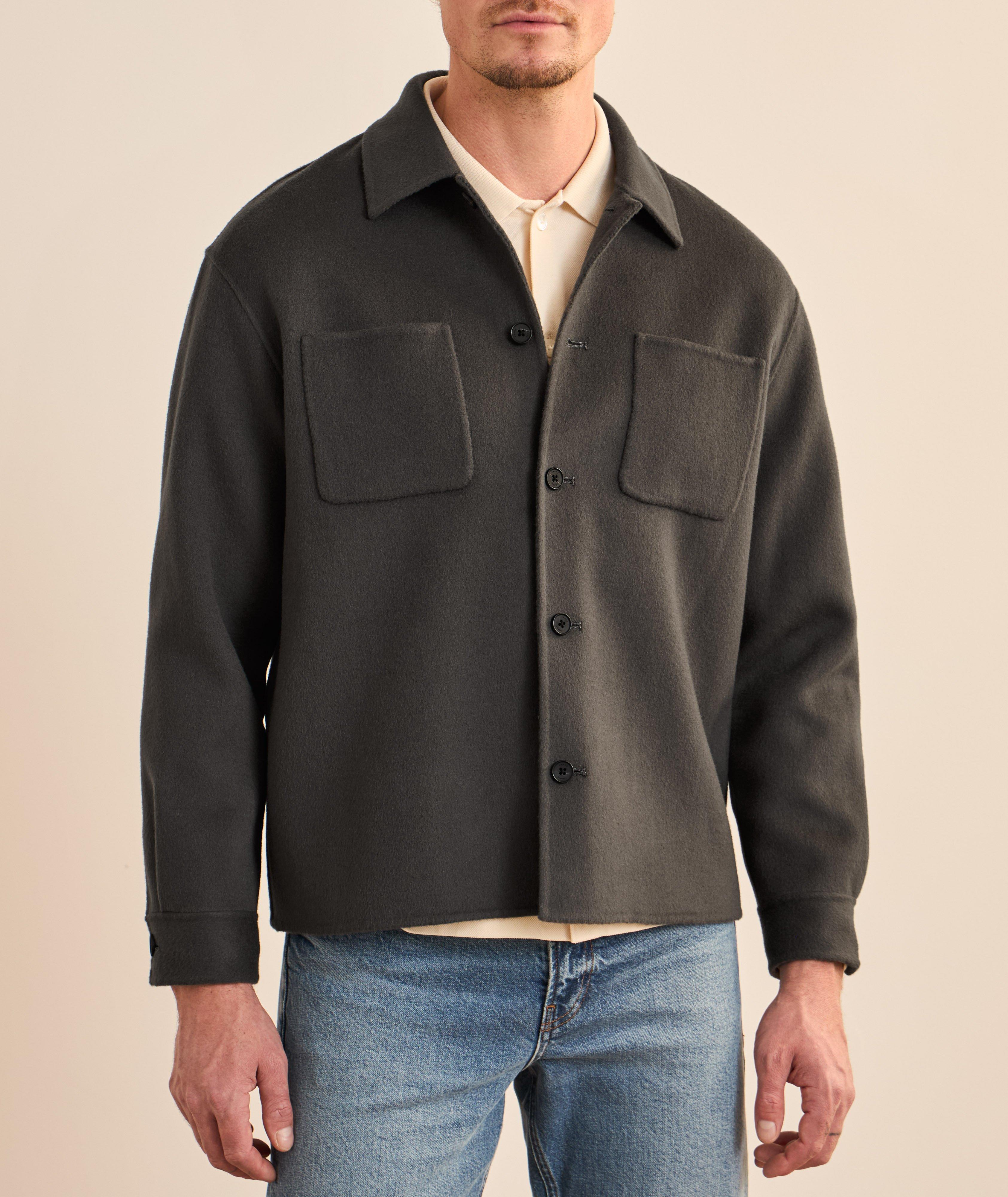 Surchemise laine double face image 1