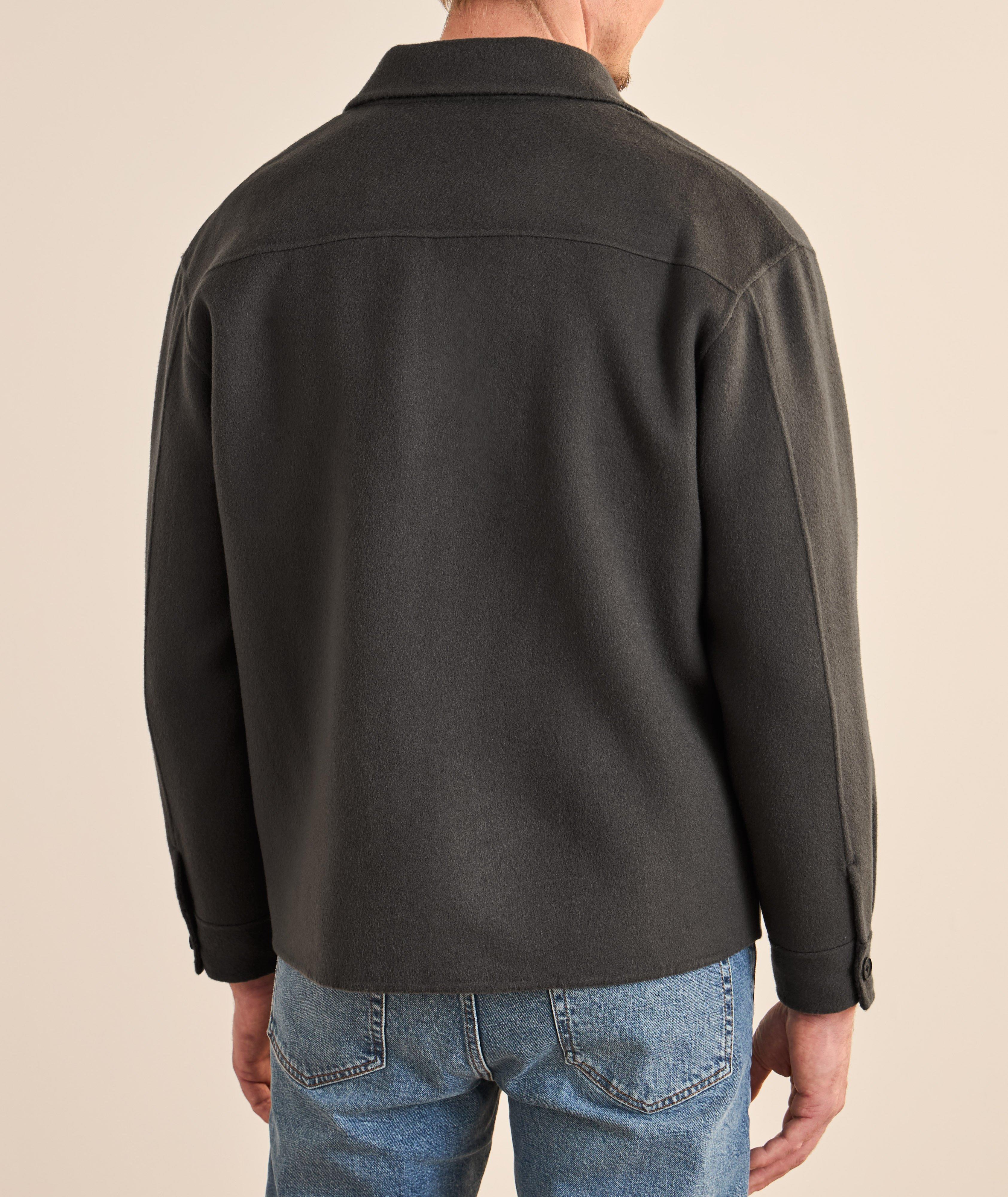 Surchemise laine double face image 2