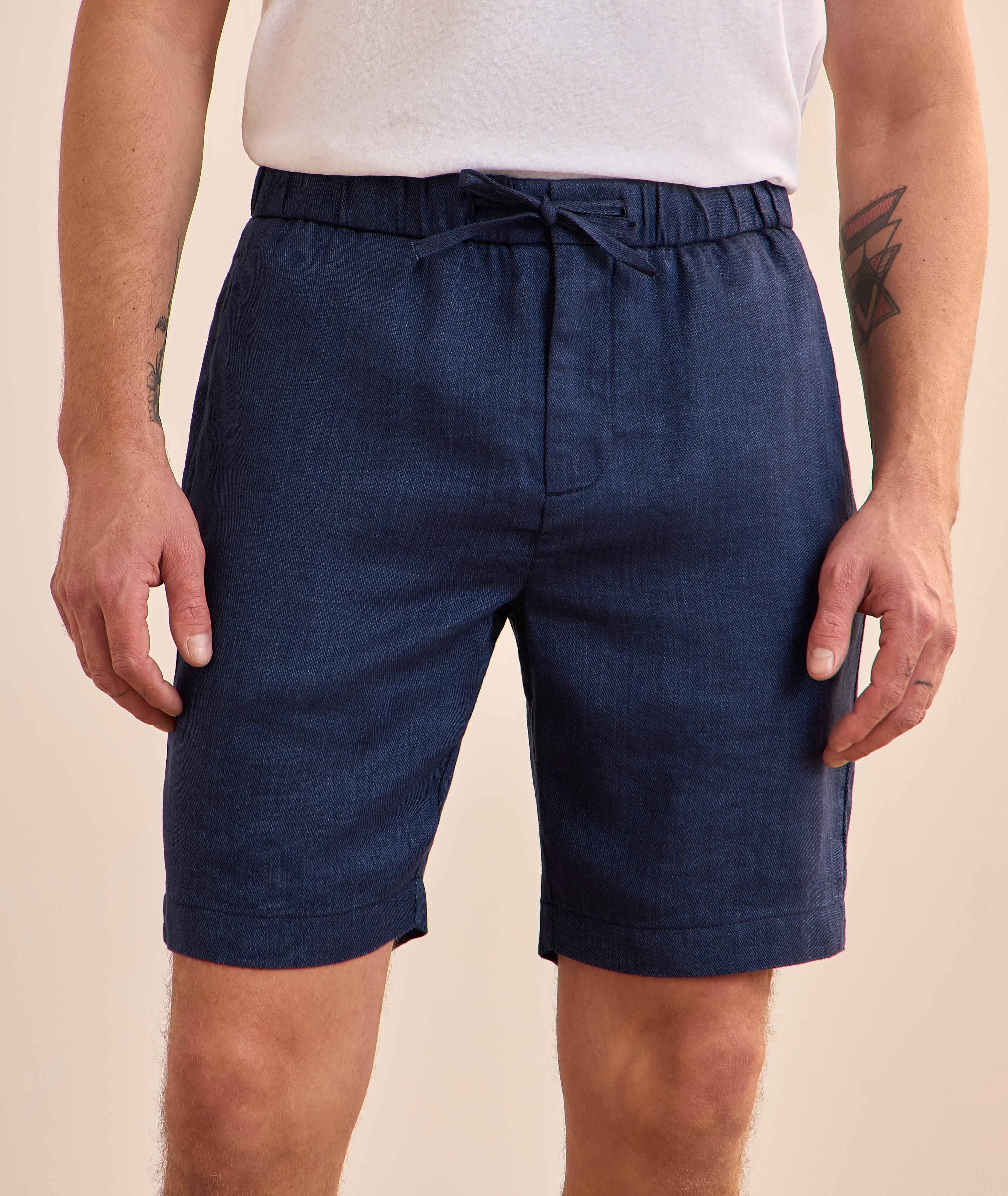 Felipe Linen-Cotton Shorts image 1