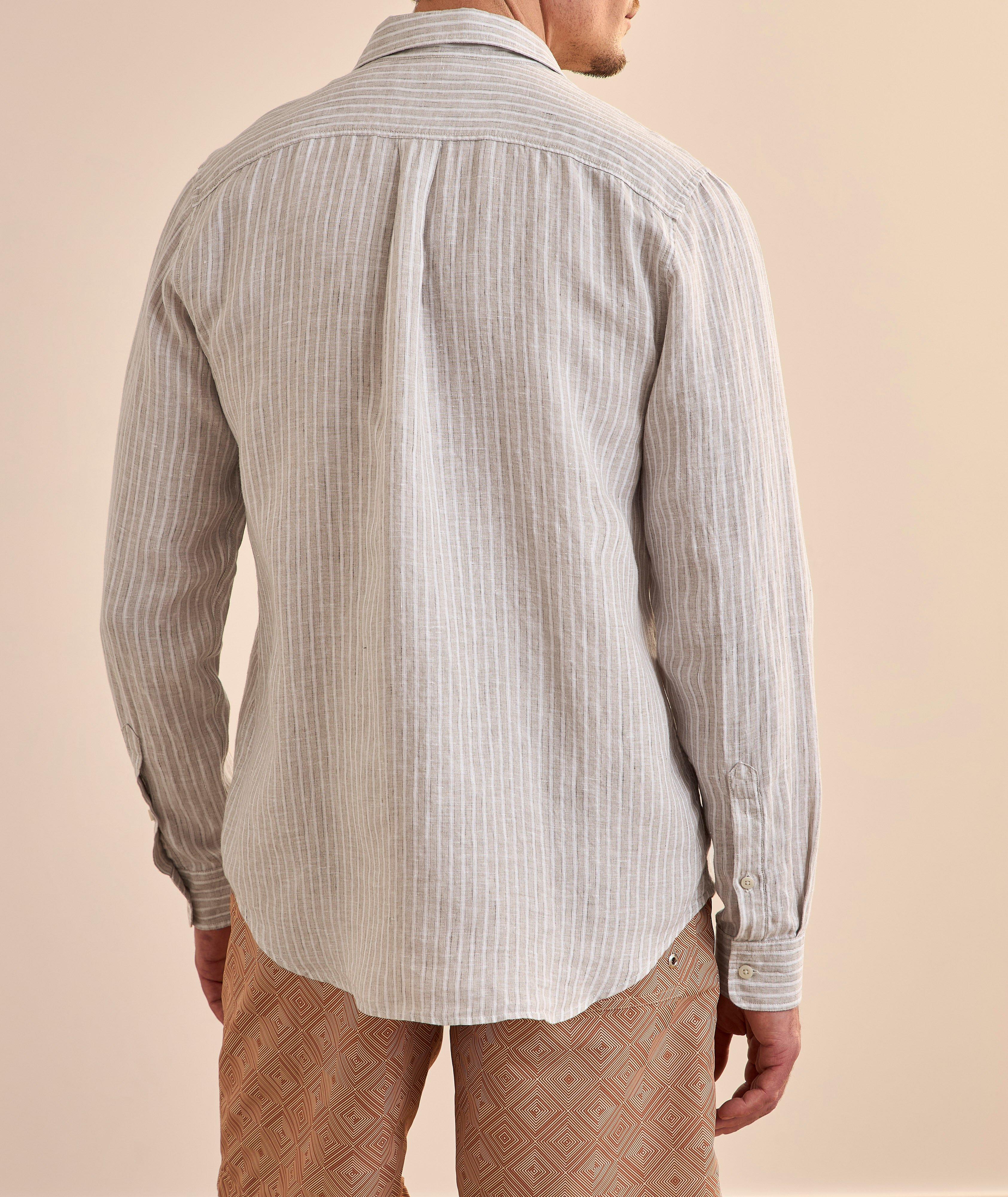 Telles Striped Linen Shirt  image 2