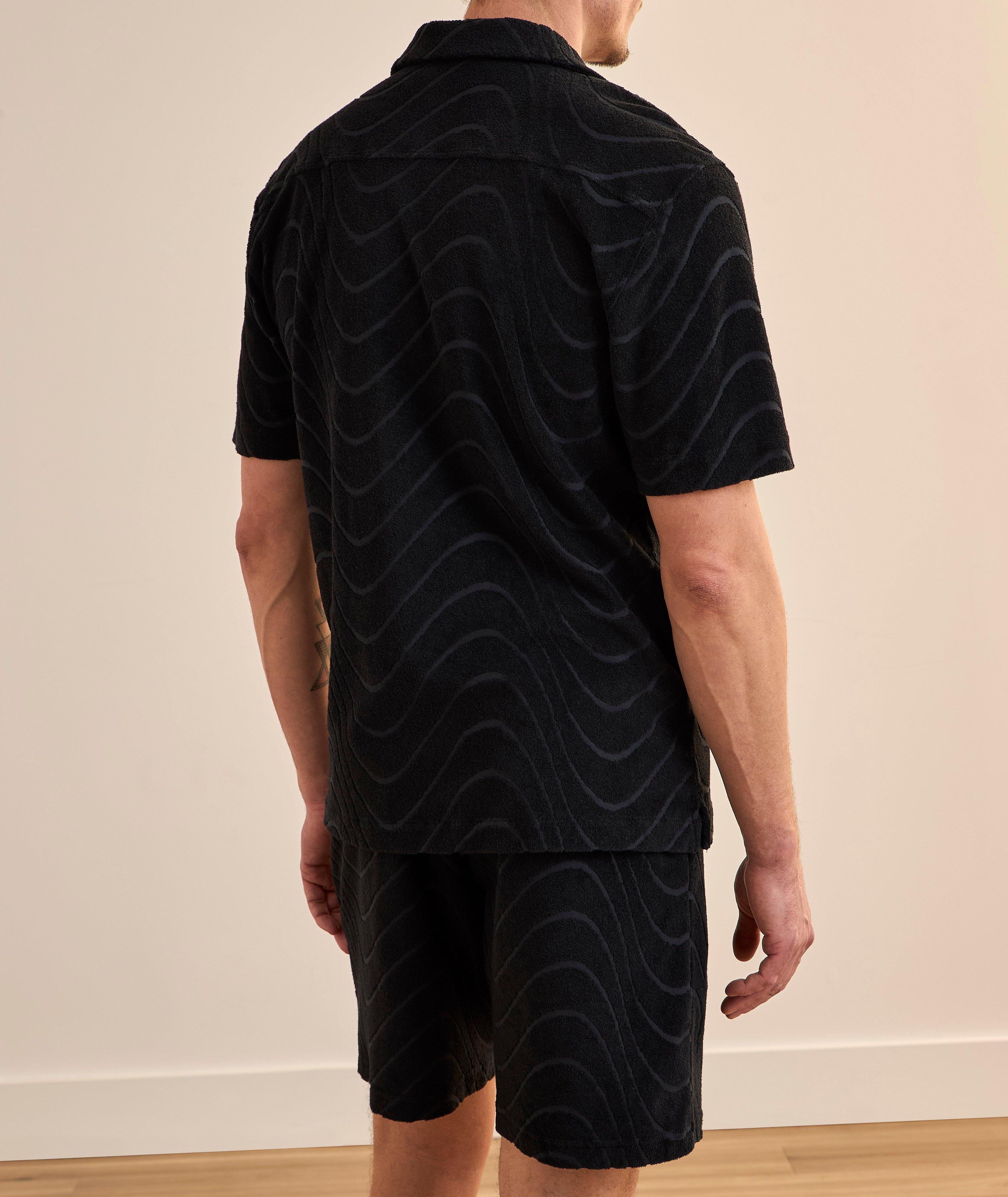 Roberto Jacquard Terry Cotton Shirt image 2