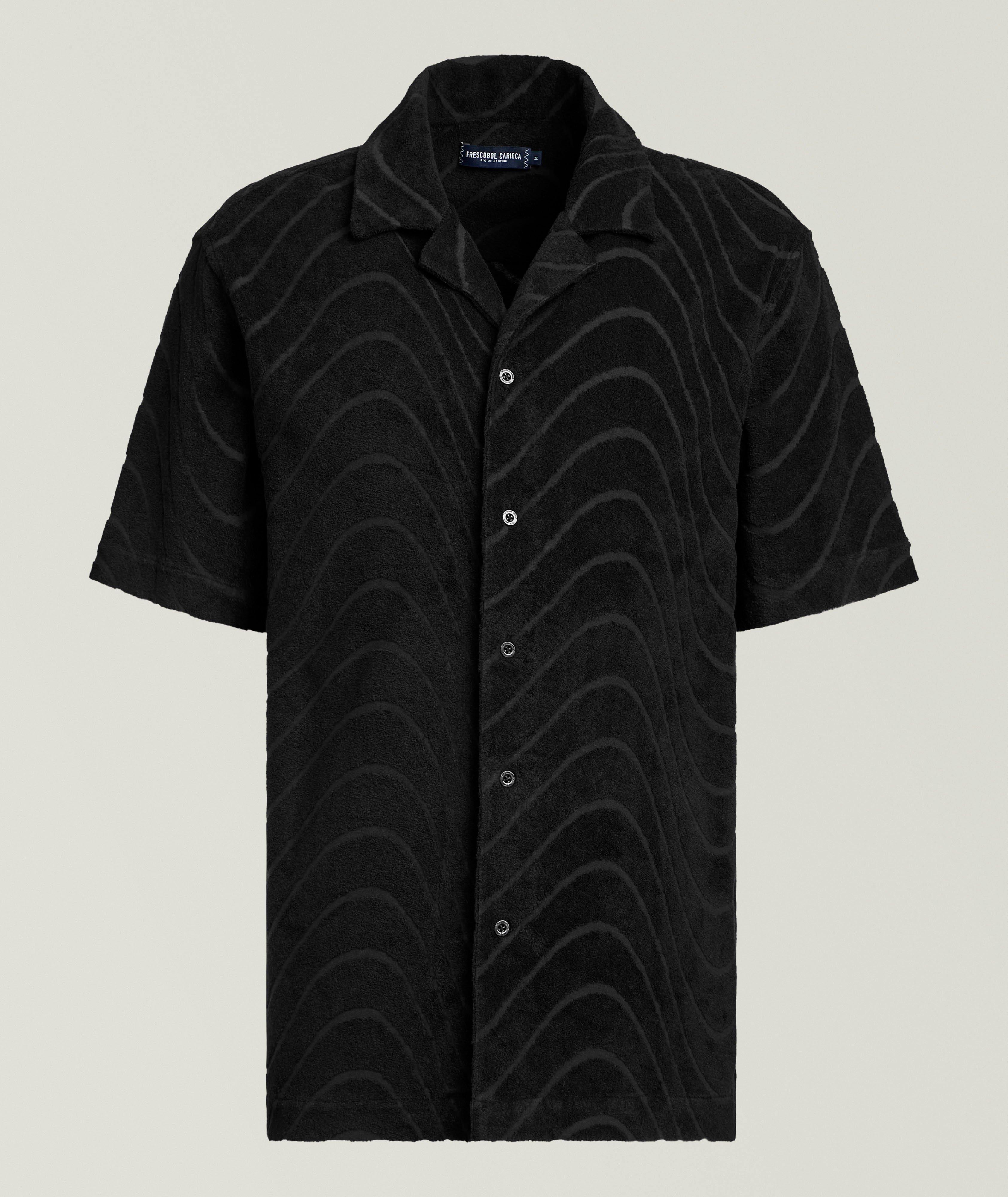 Roberto Jacquard Terry Cotton Shirt image 0