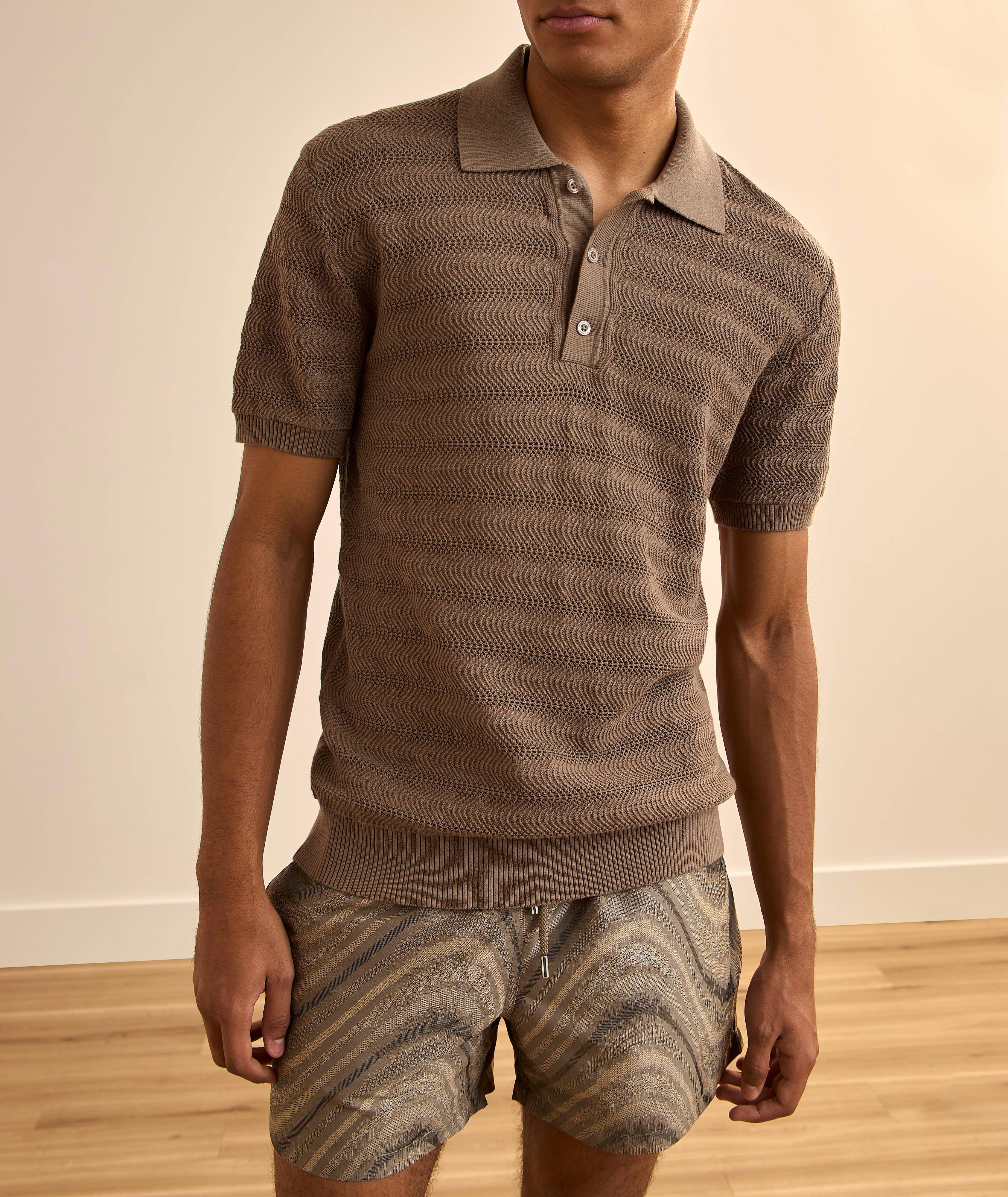 Polo Vidal jacquard coton image 1