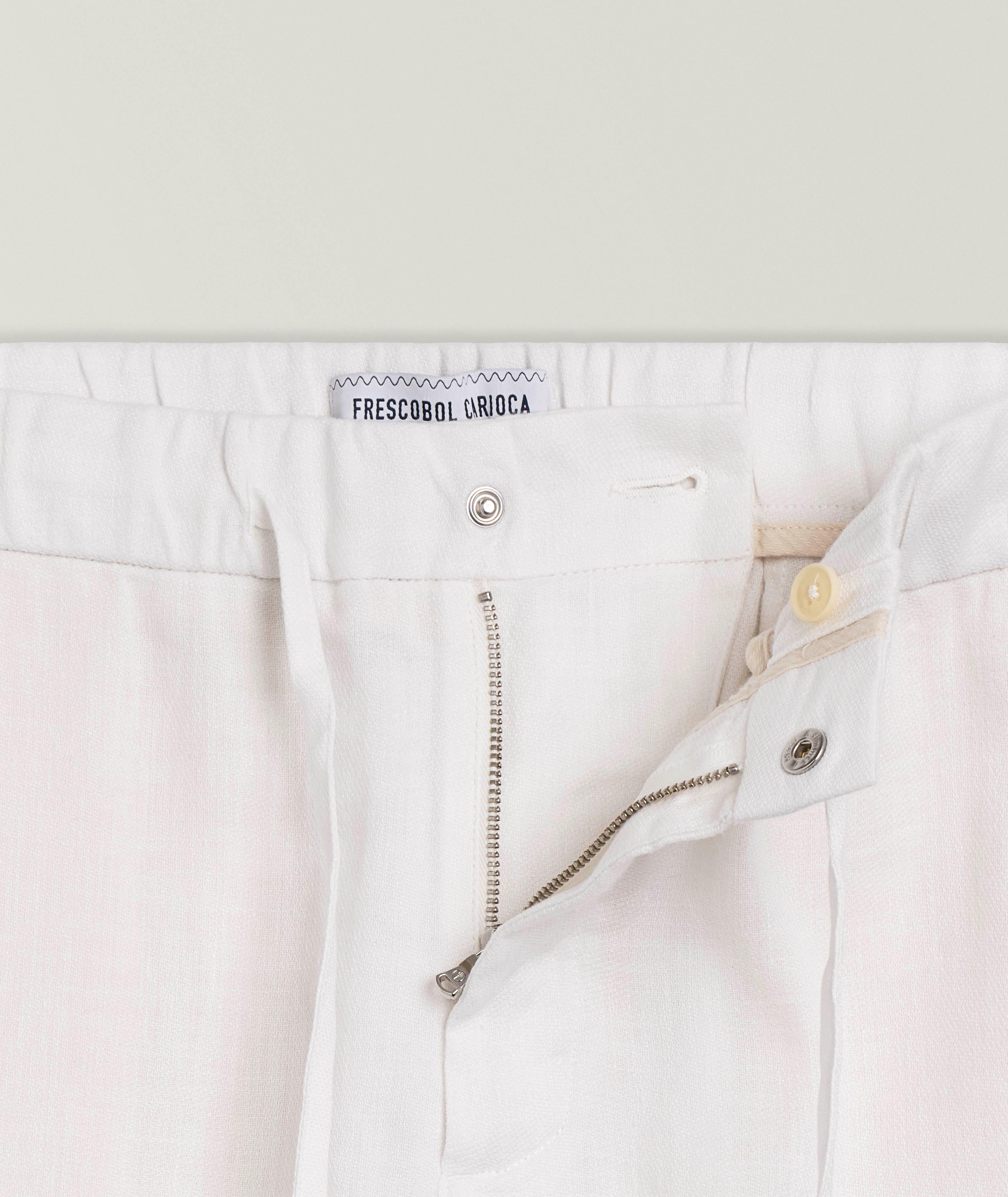 Pantalon chino lin coton Oscar image 1