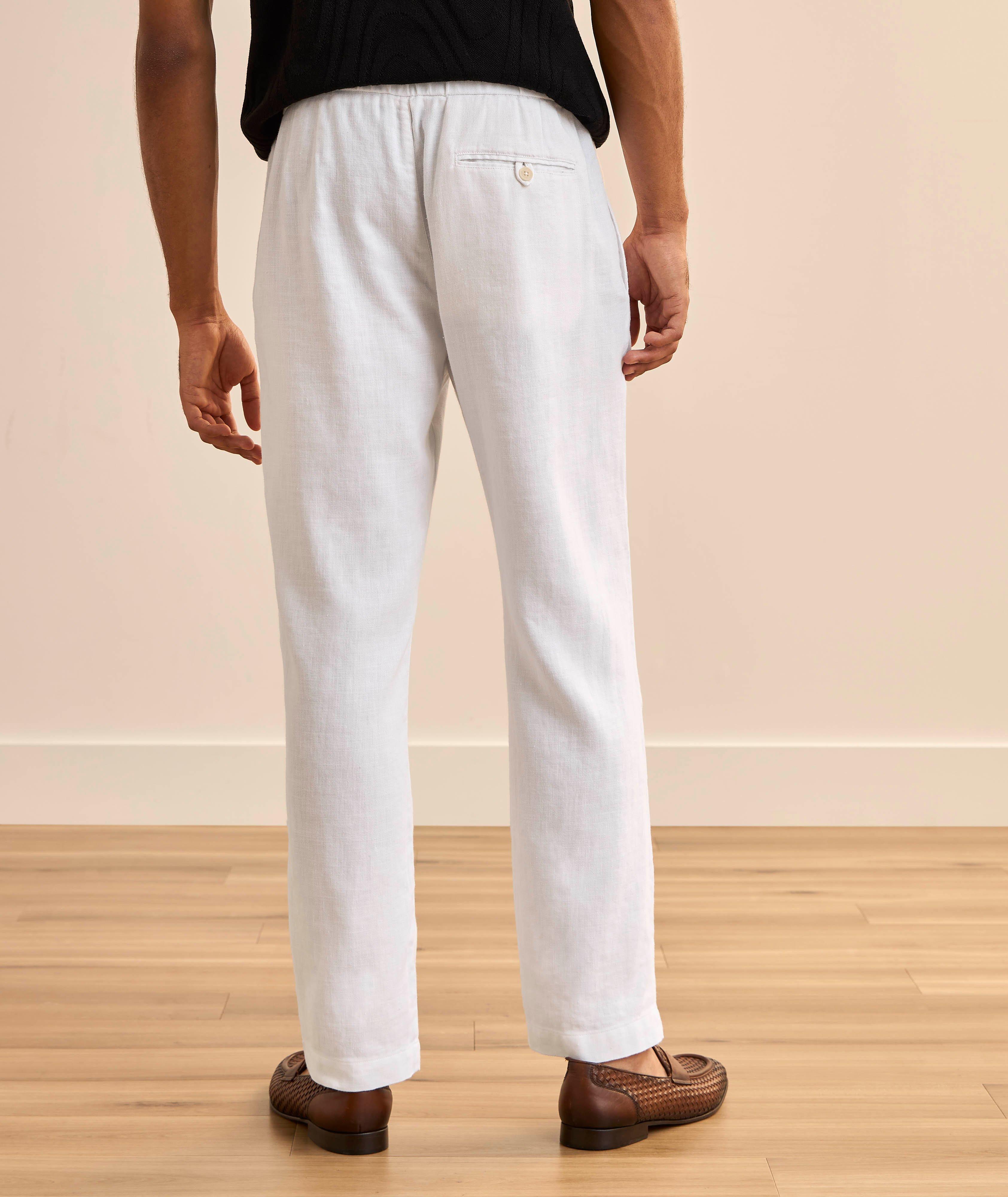 Pantalon chino lin coton Oscar image 2
