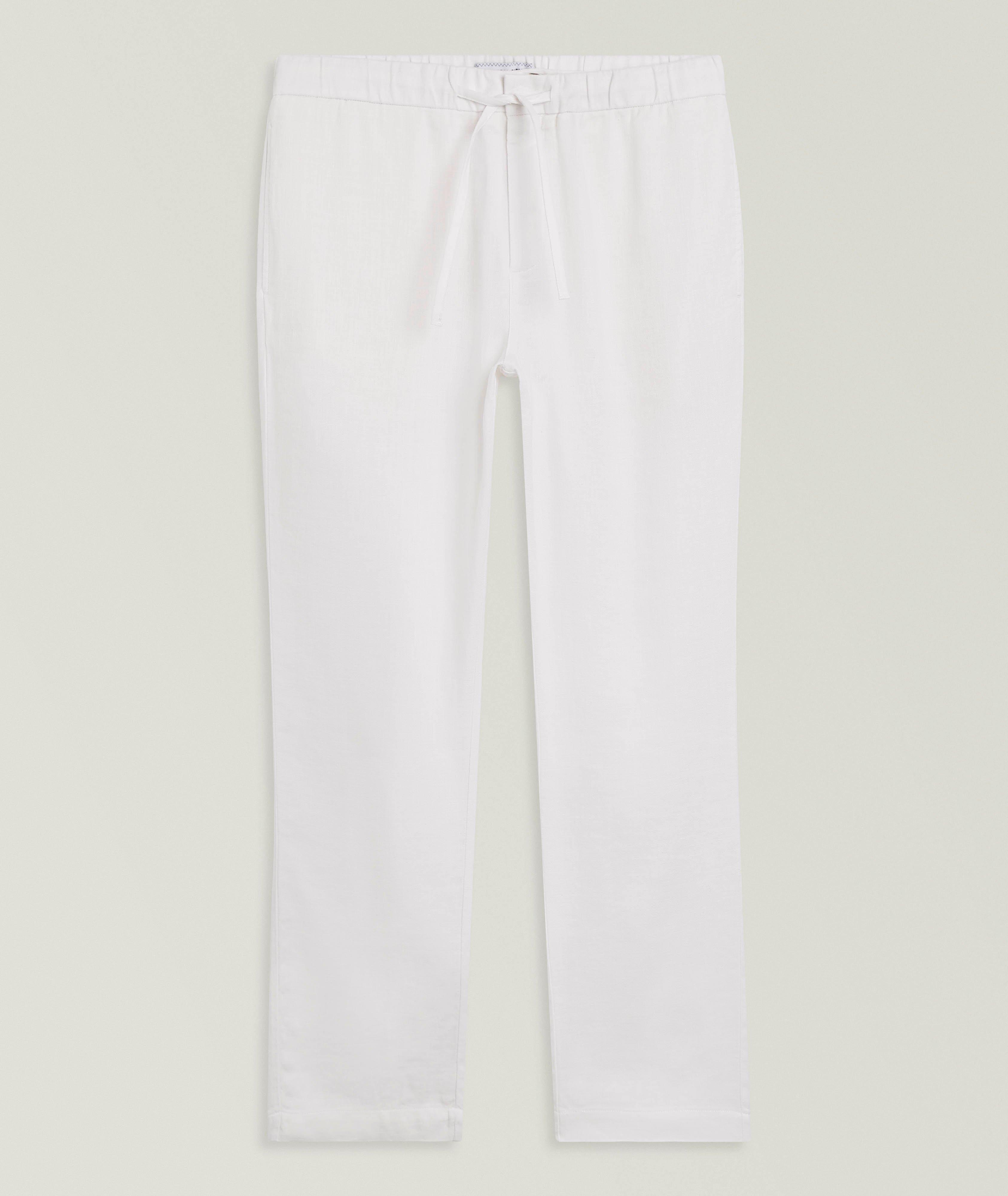 Pantalon chino lin coton Oscar image 0