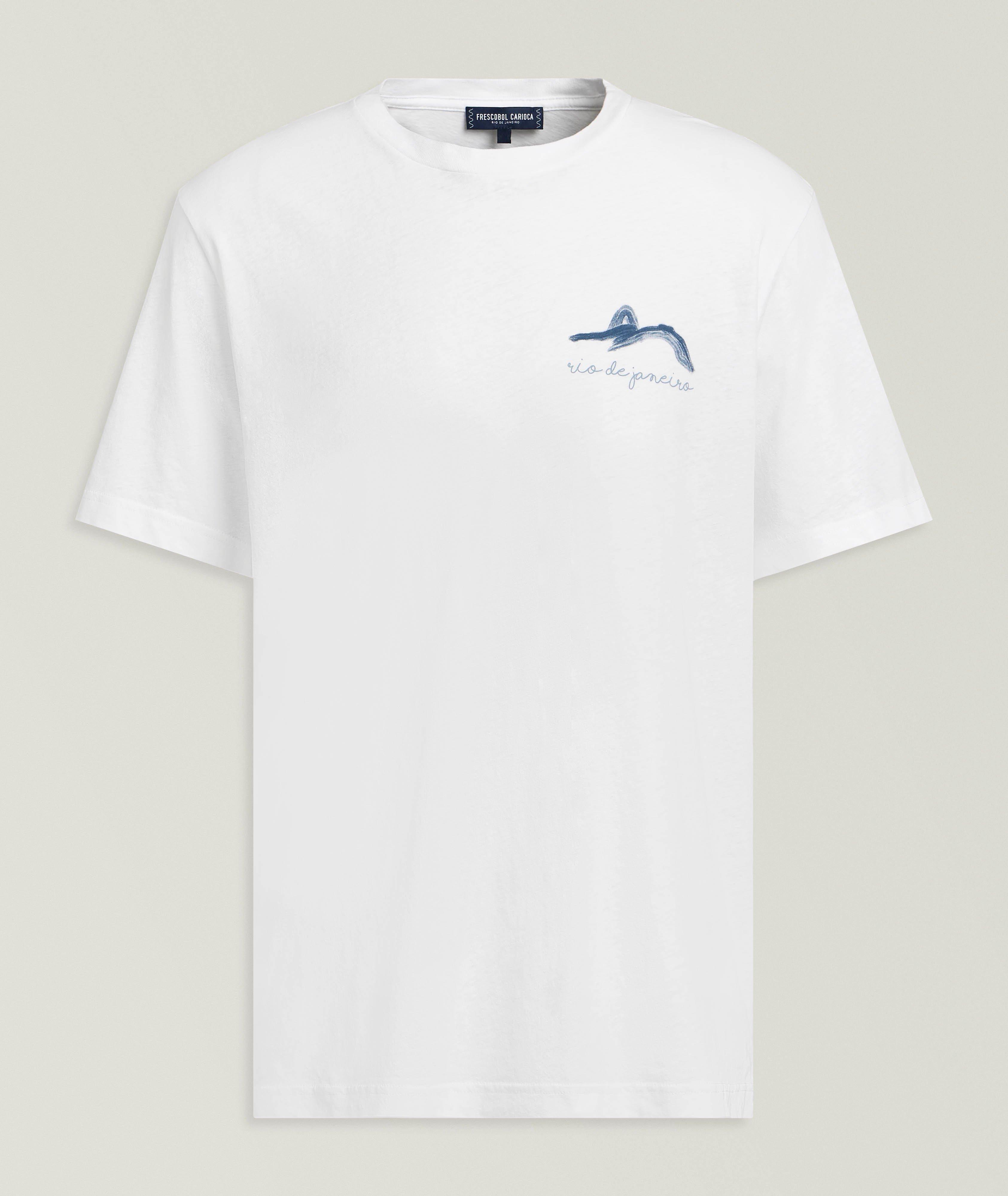 Dinis Montahna Cotton-Linen T-Shirt image 0