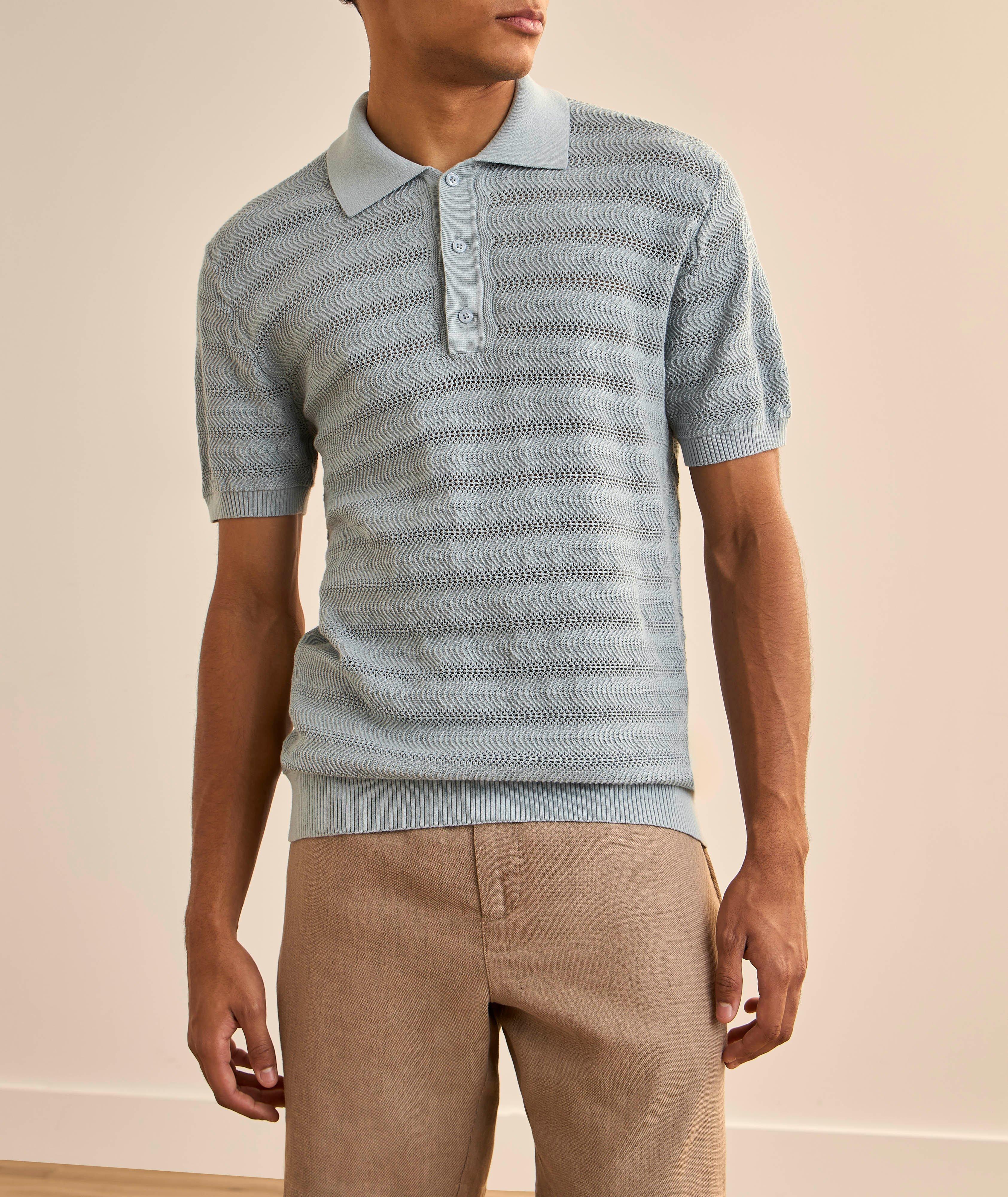 Polo Vidal jacquard coton image 1