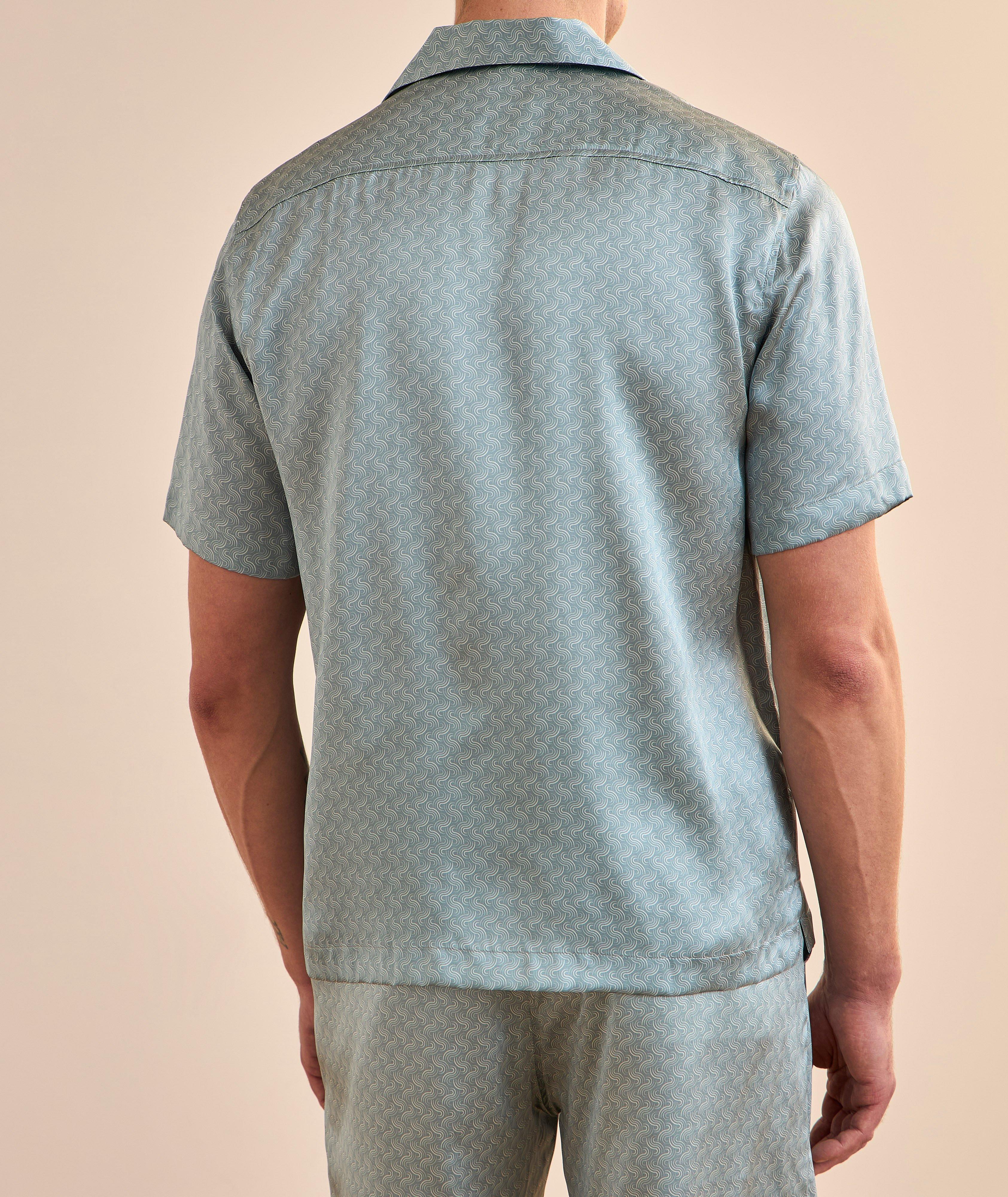 Chemise camp Roberto soie image 2