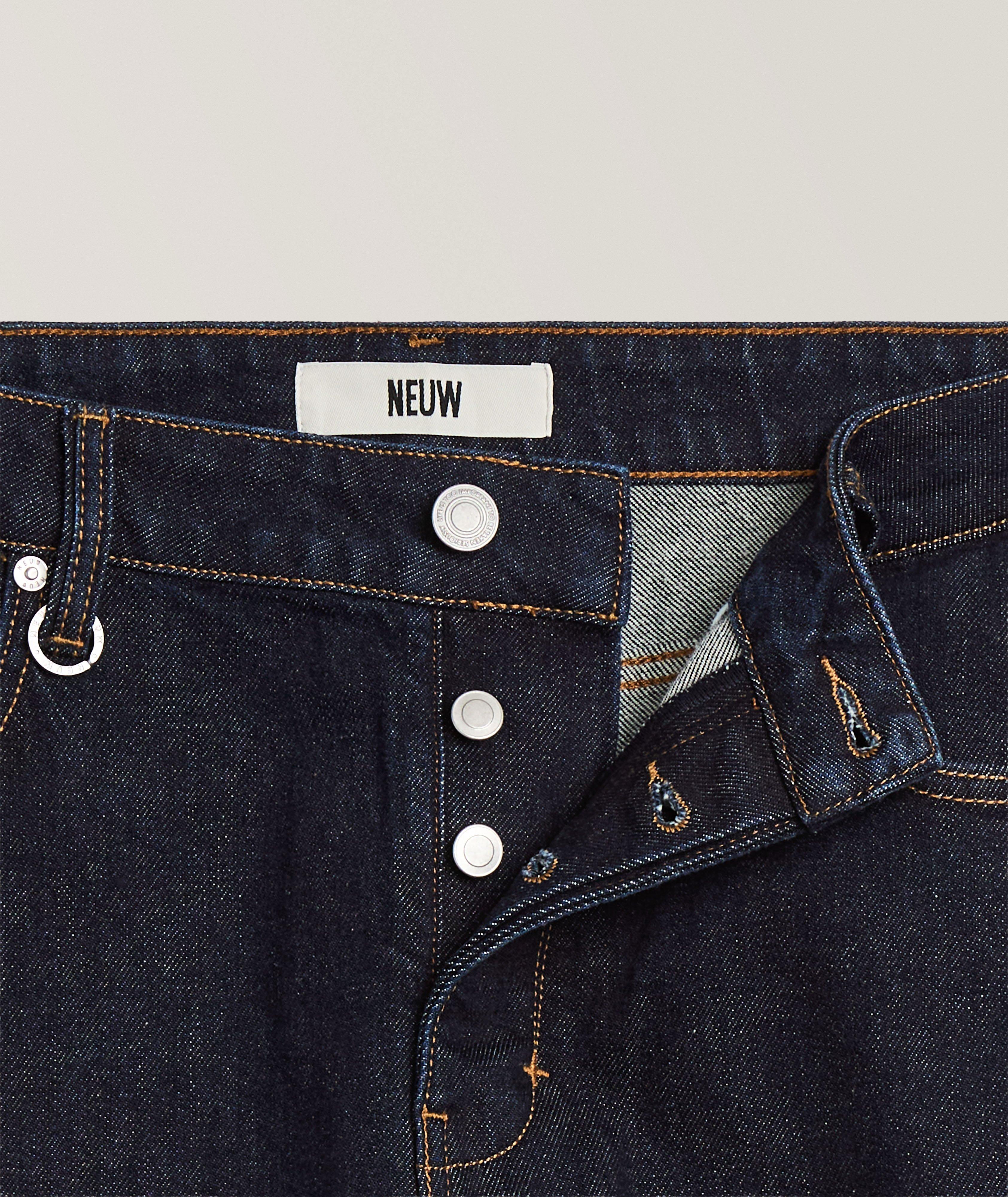 Lou Straight-Fit Stretch-Cotton Jeans image 1