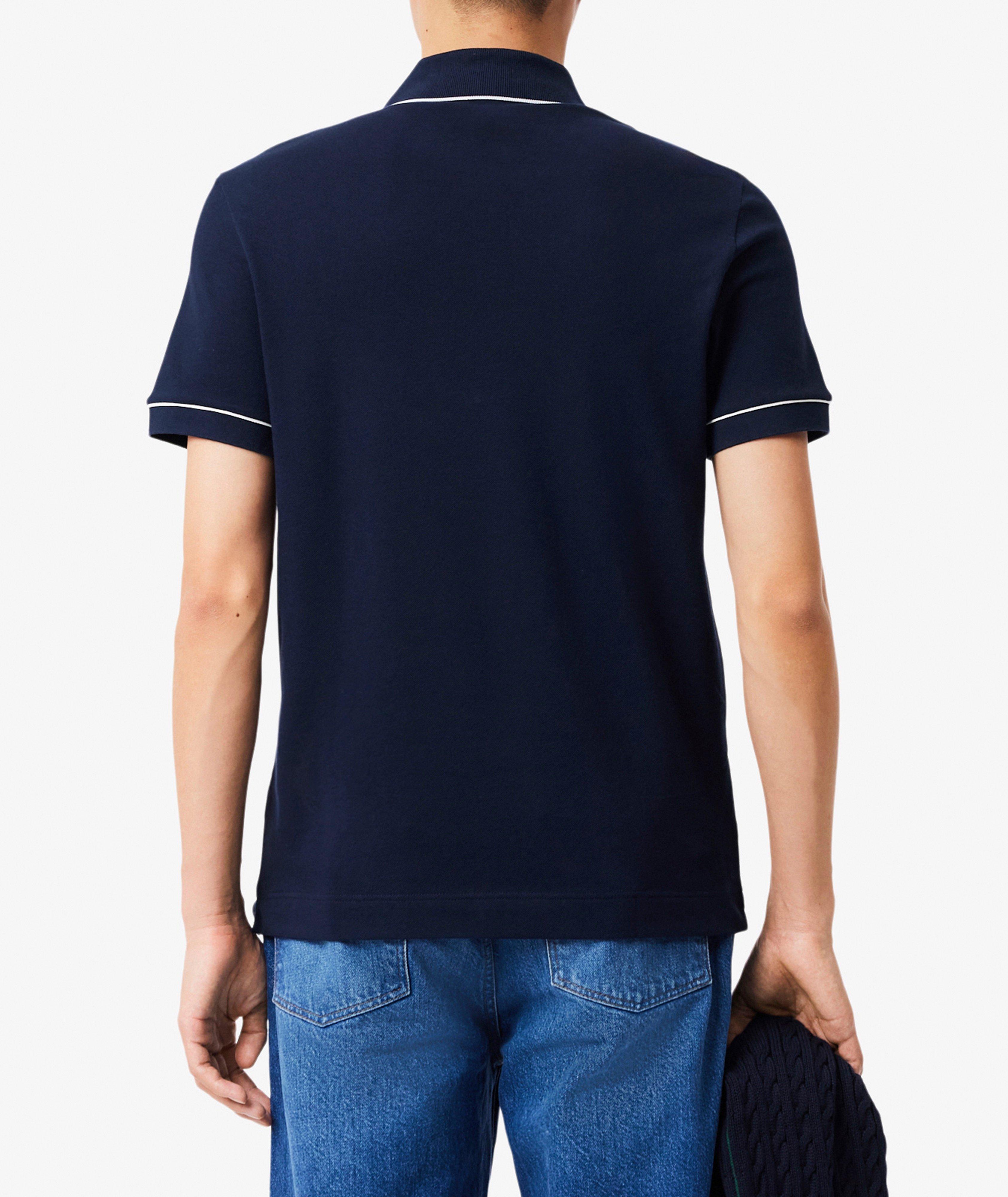 Paris Stretch-Cotton Piqué Polo image 3