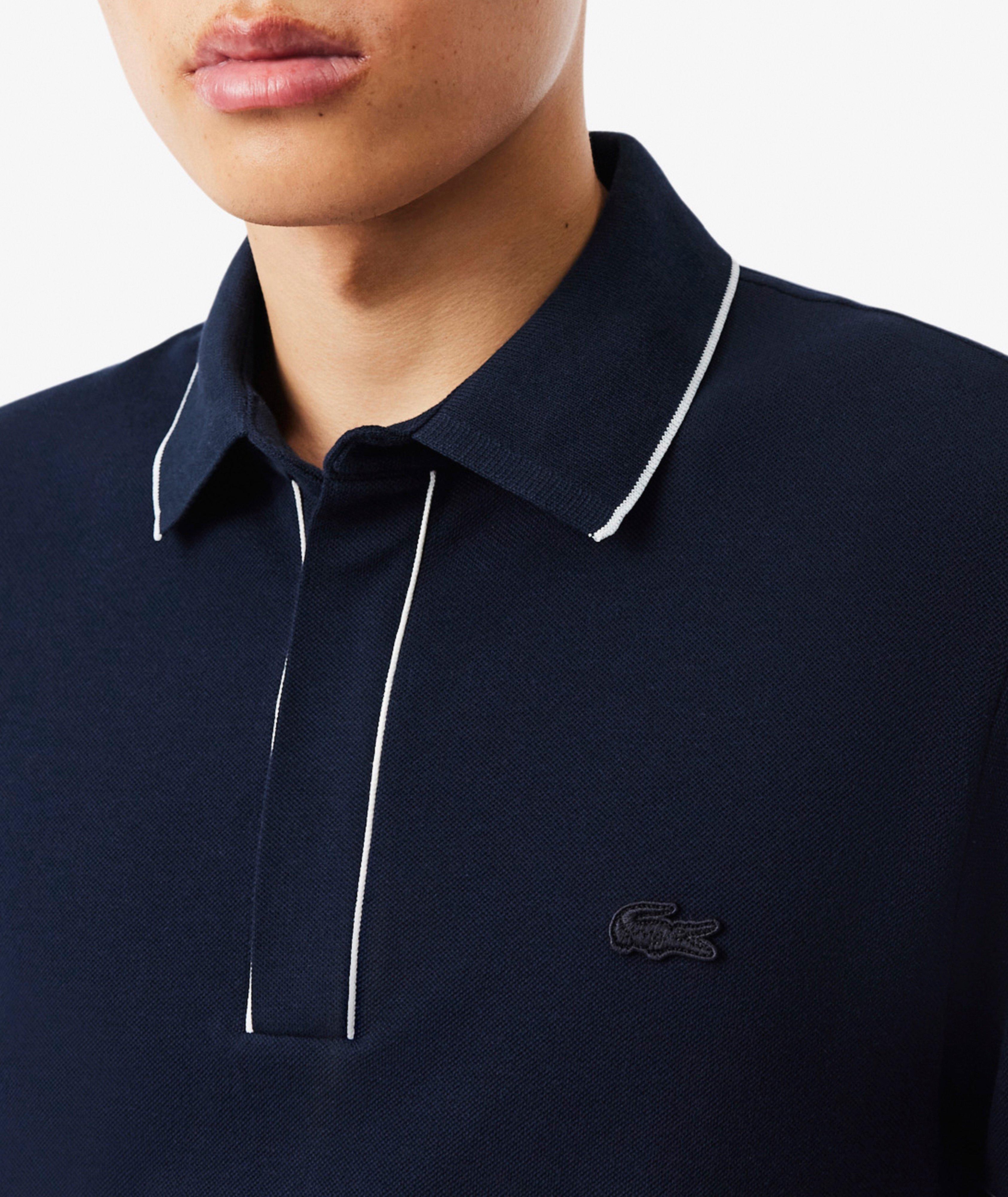 Paris Stretch-Cotton Piqué Polo image 4