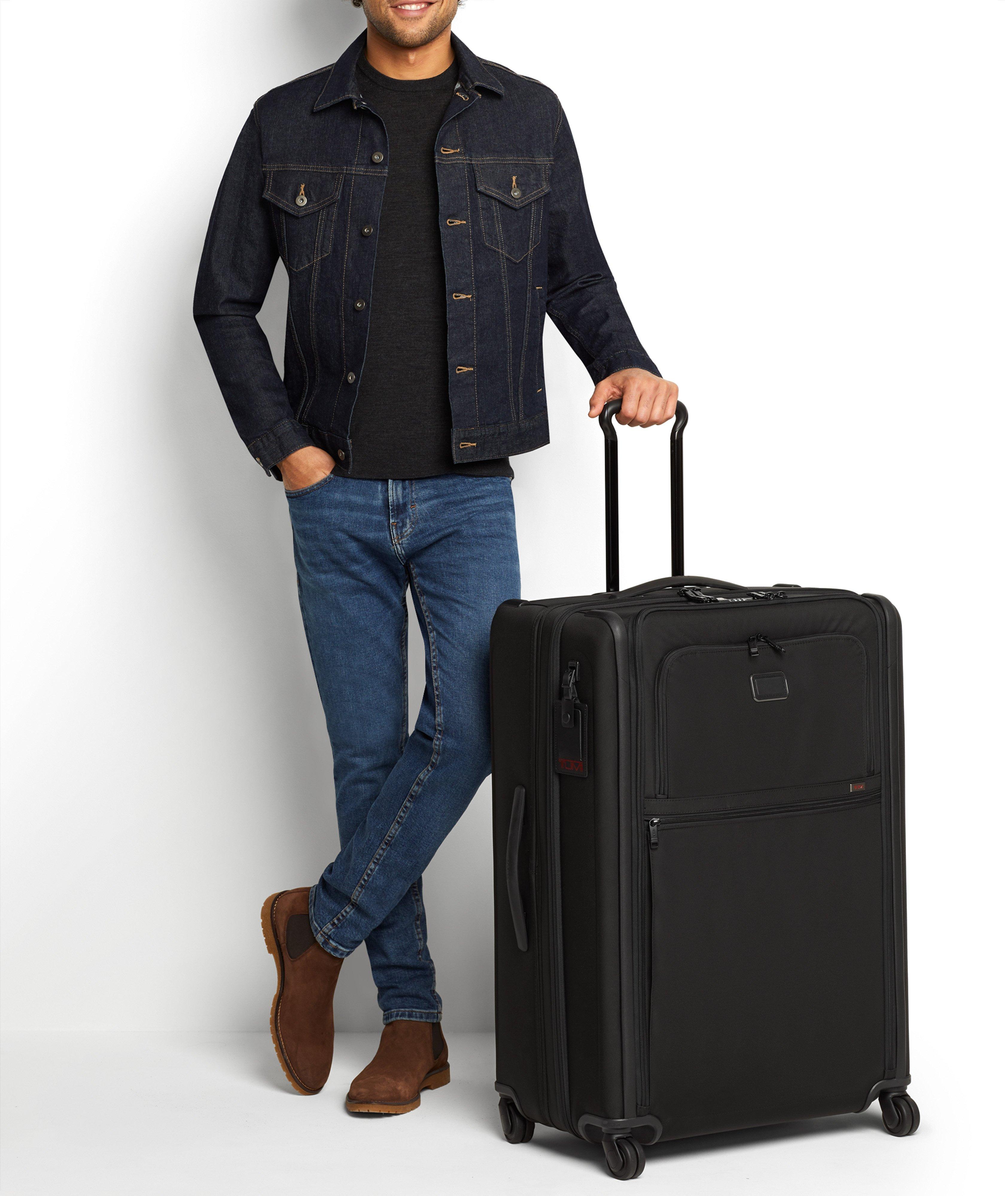 TUMI BLK ALPHA EXT TRIP EXP 4 WHL P/C image 6