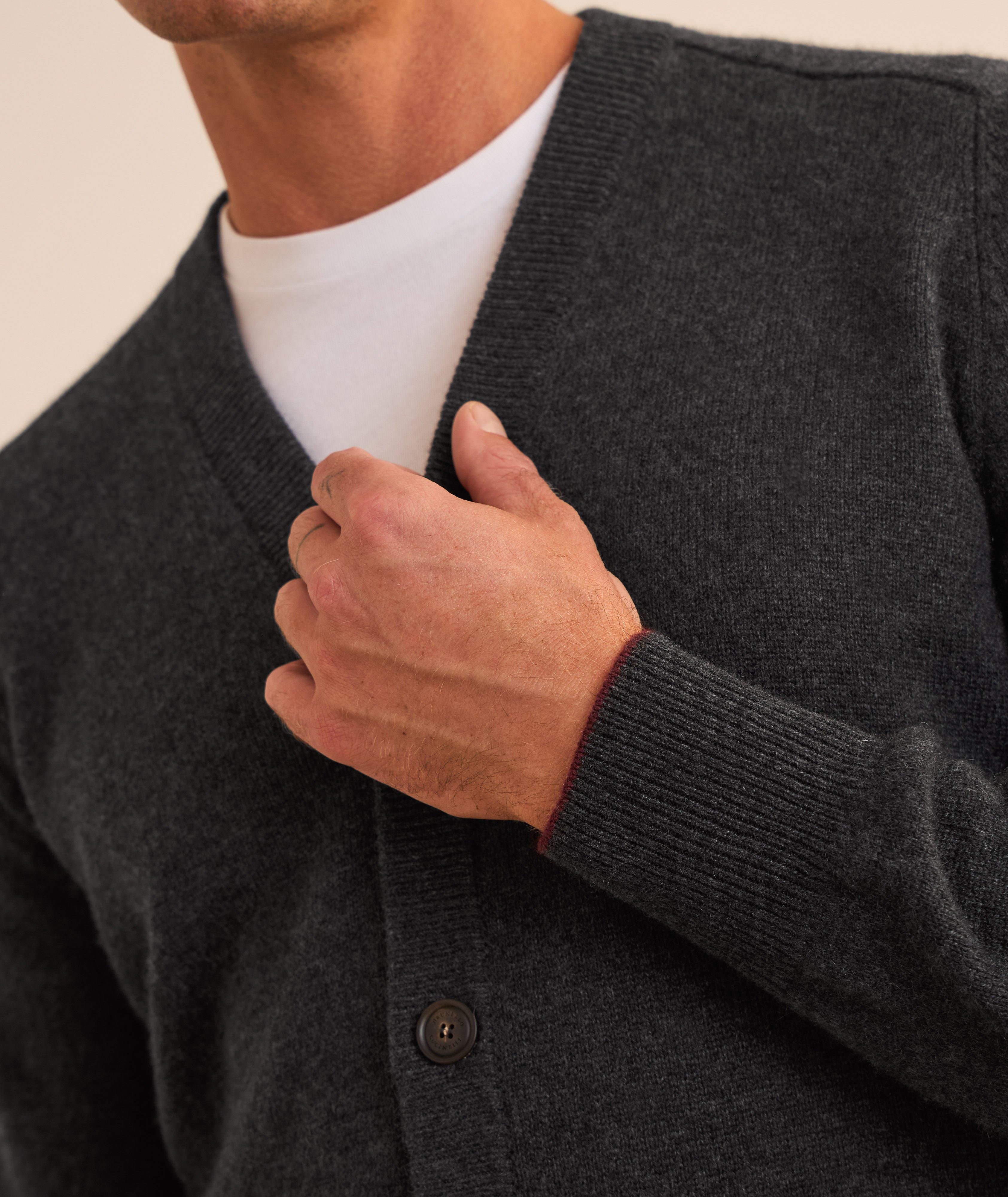 Mélange Cashmere Cardigan image 3