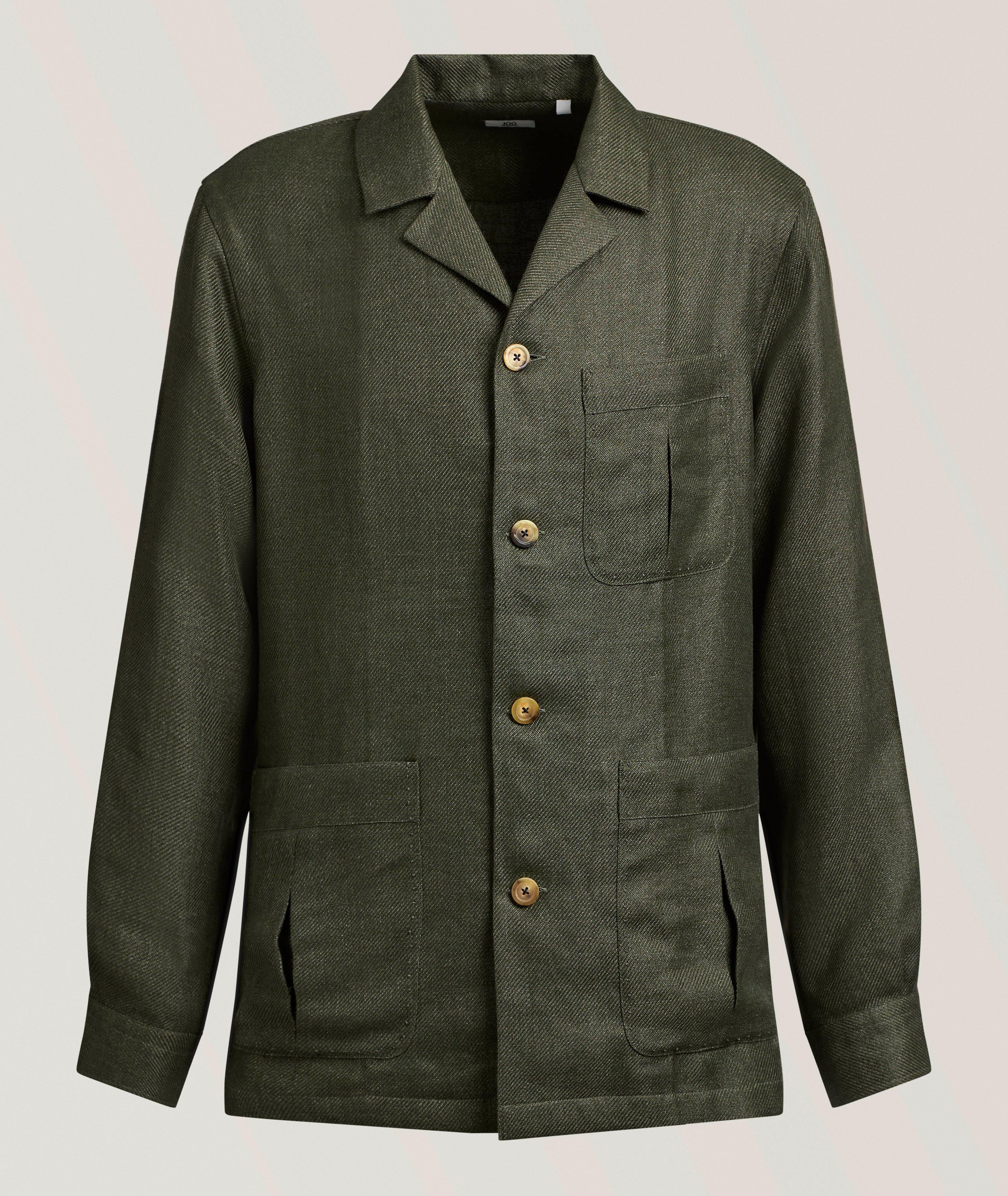 Veston chemise lin mélangé image 0