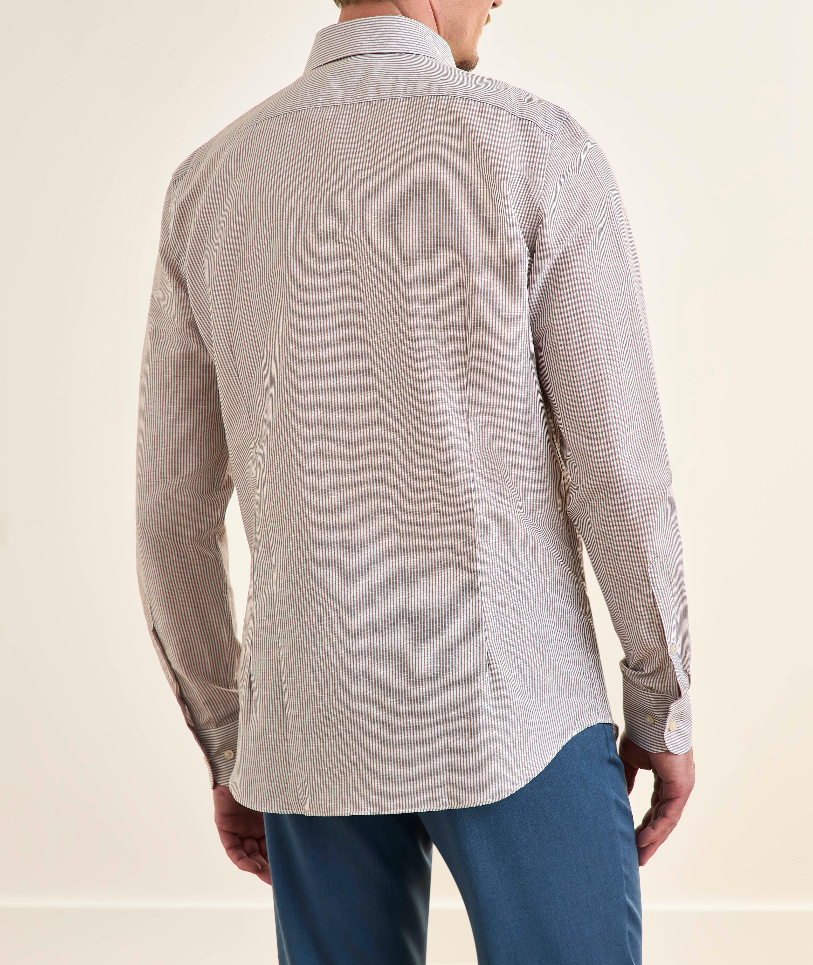 Luxe Sartorial Striped Dress Shirt image 2