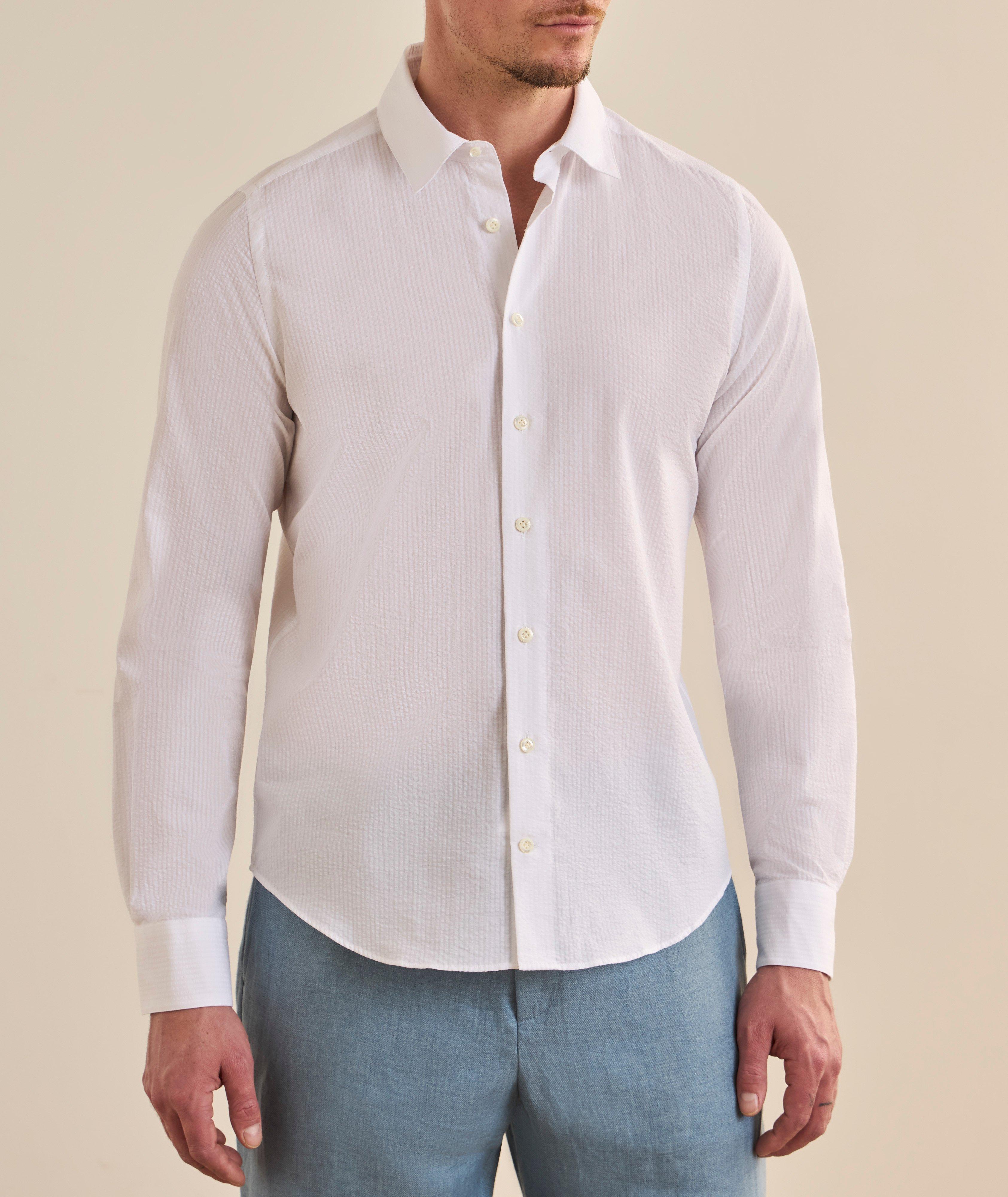 Crinkle Cotton Shirt image 1