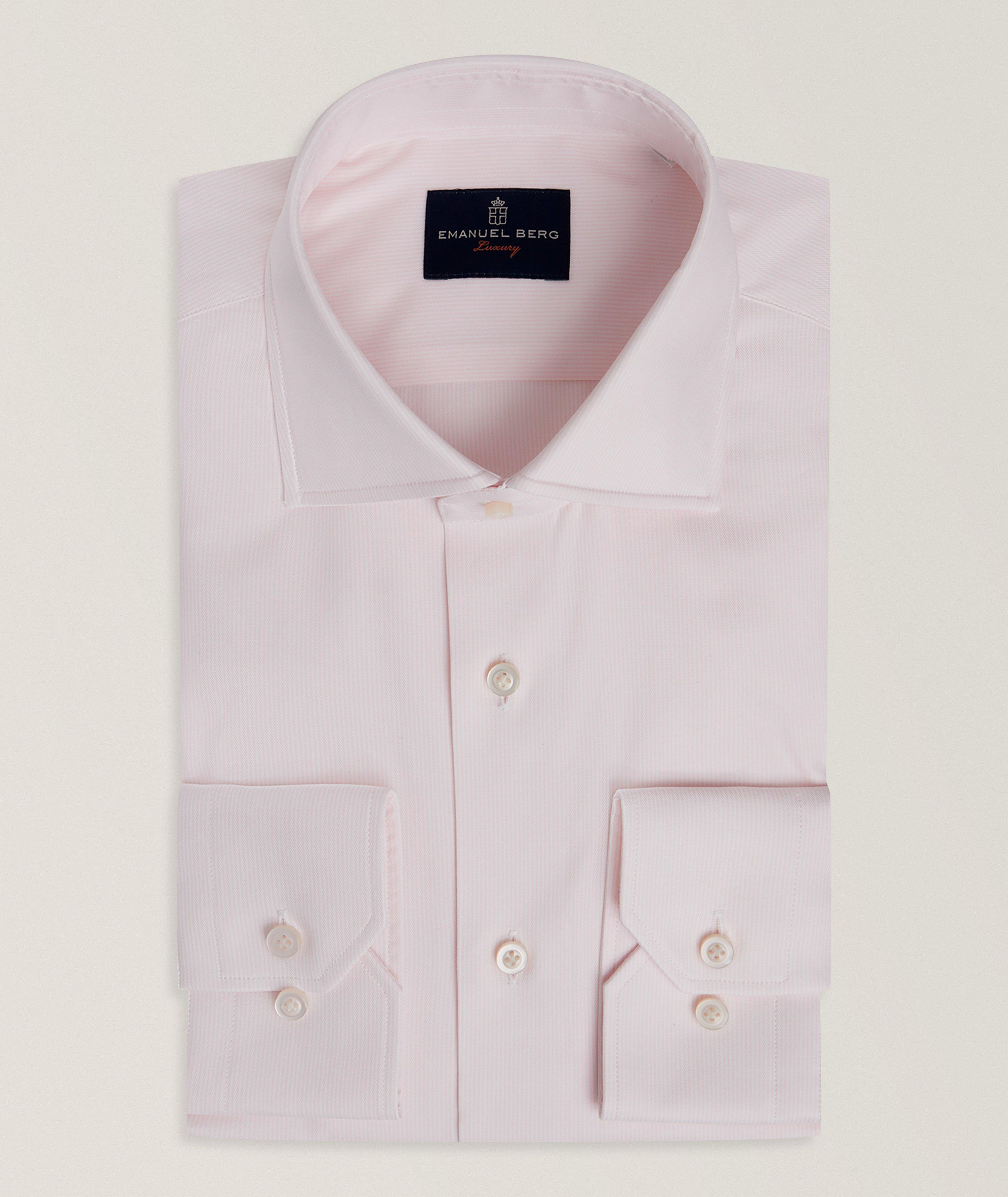 Emanuel Berg Premium Luxury Stretch Yoga Dress Shirt