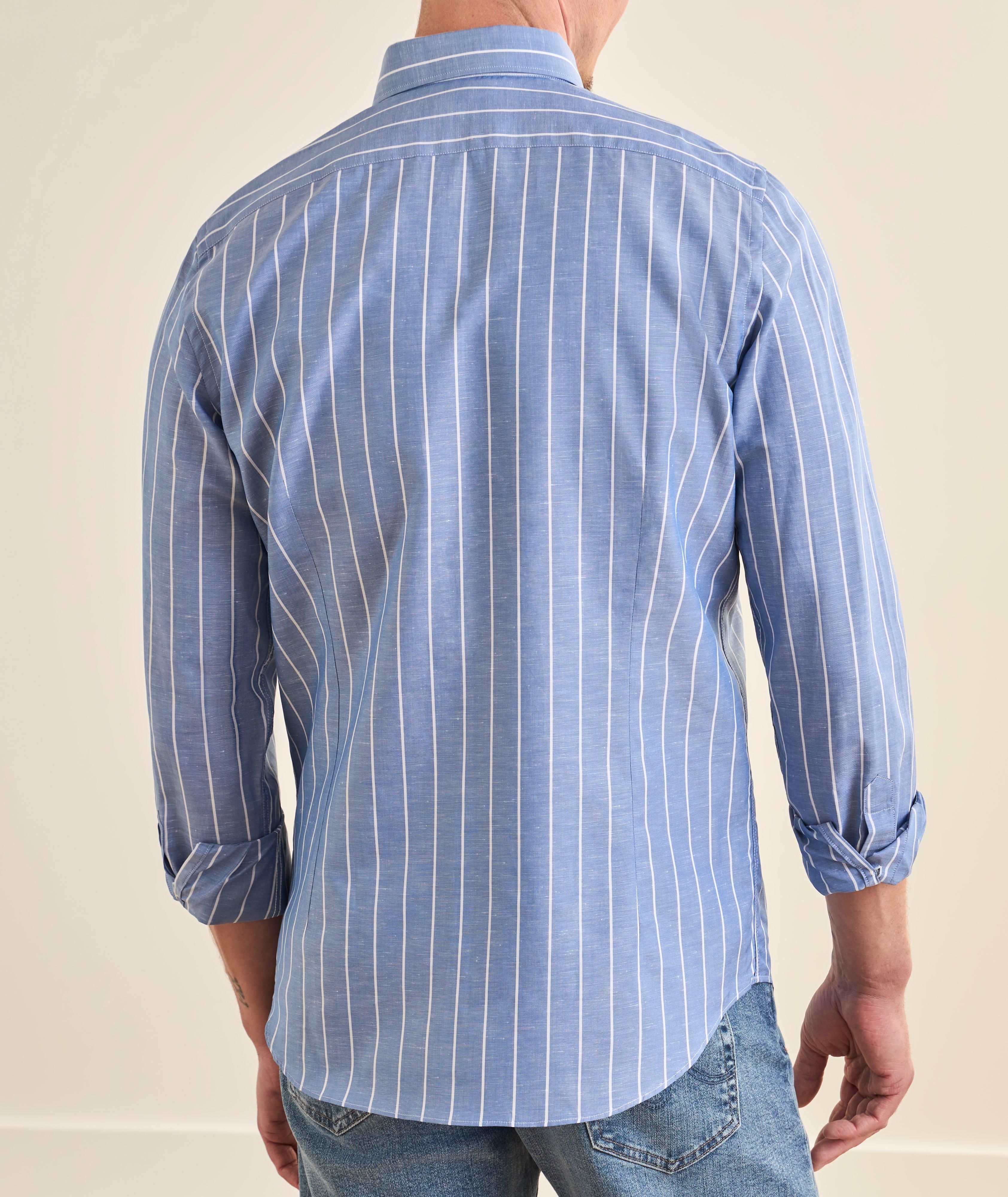 Luxe Sartorial Striped Dress Shirt image 2