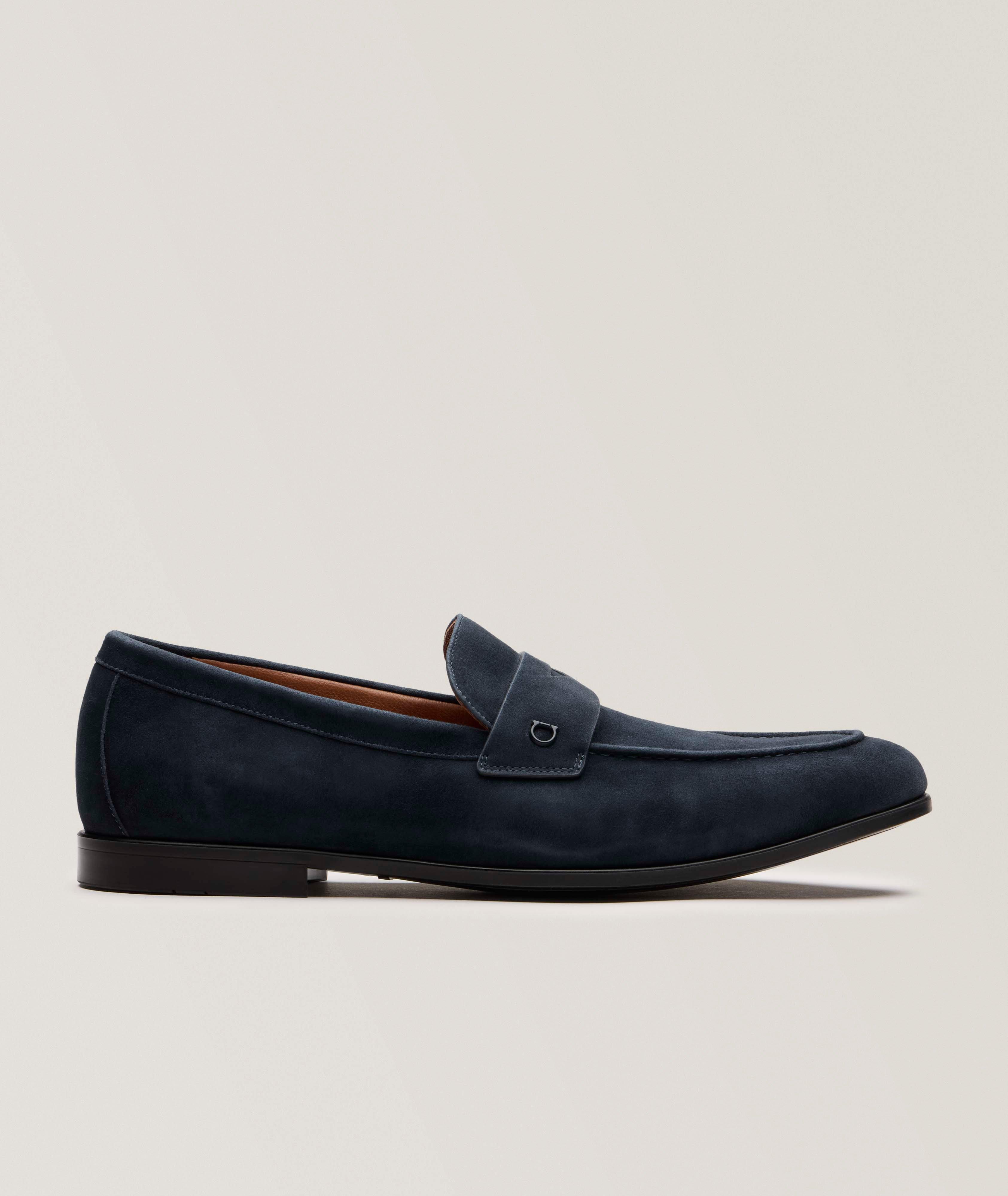Ferragamo Flâneurs penny en suède