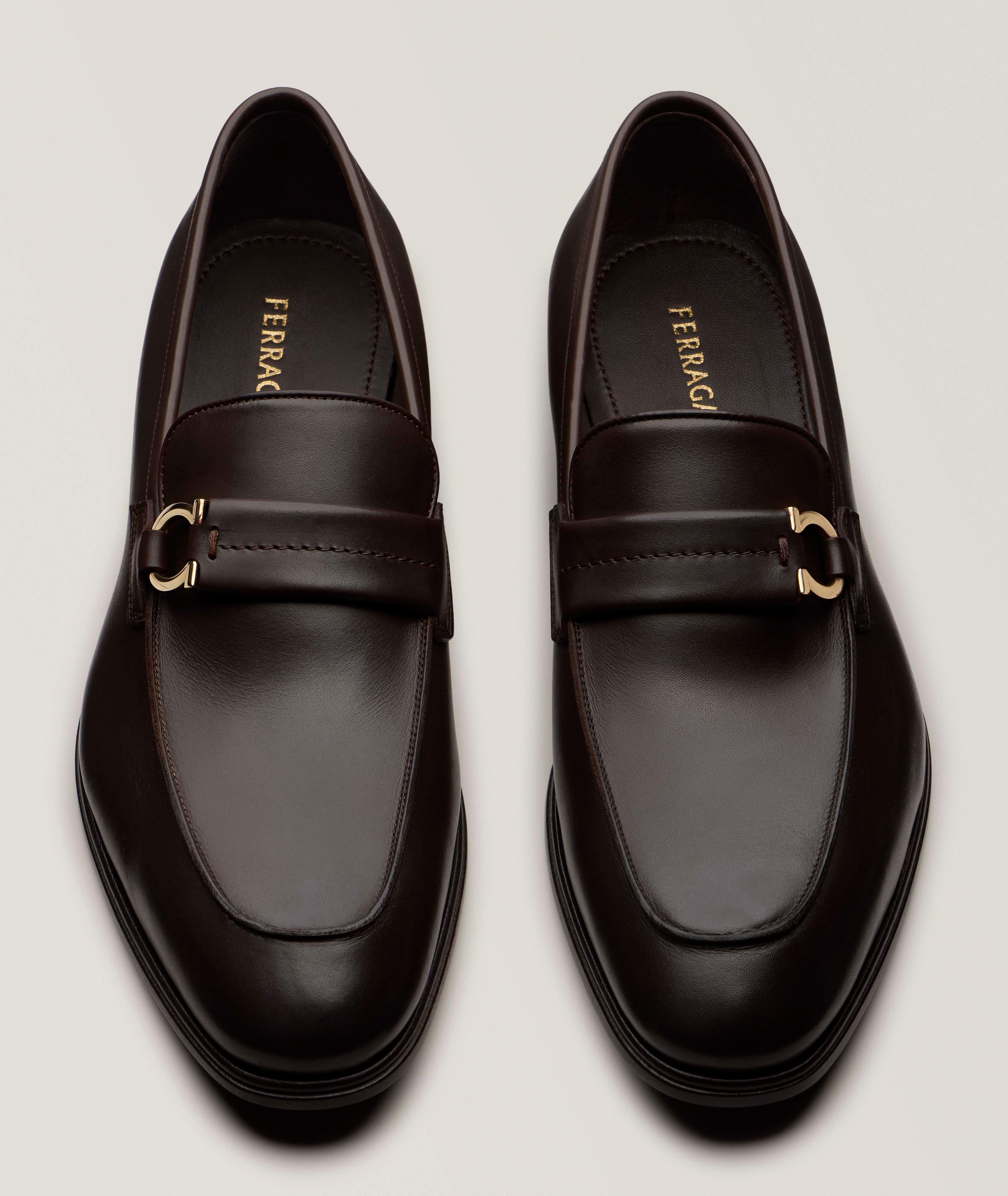 Flaneurs en cuir Foster Gancini image 1