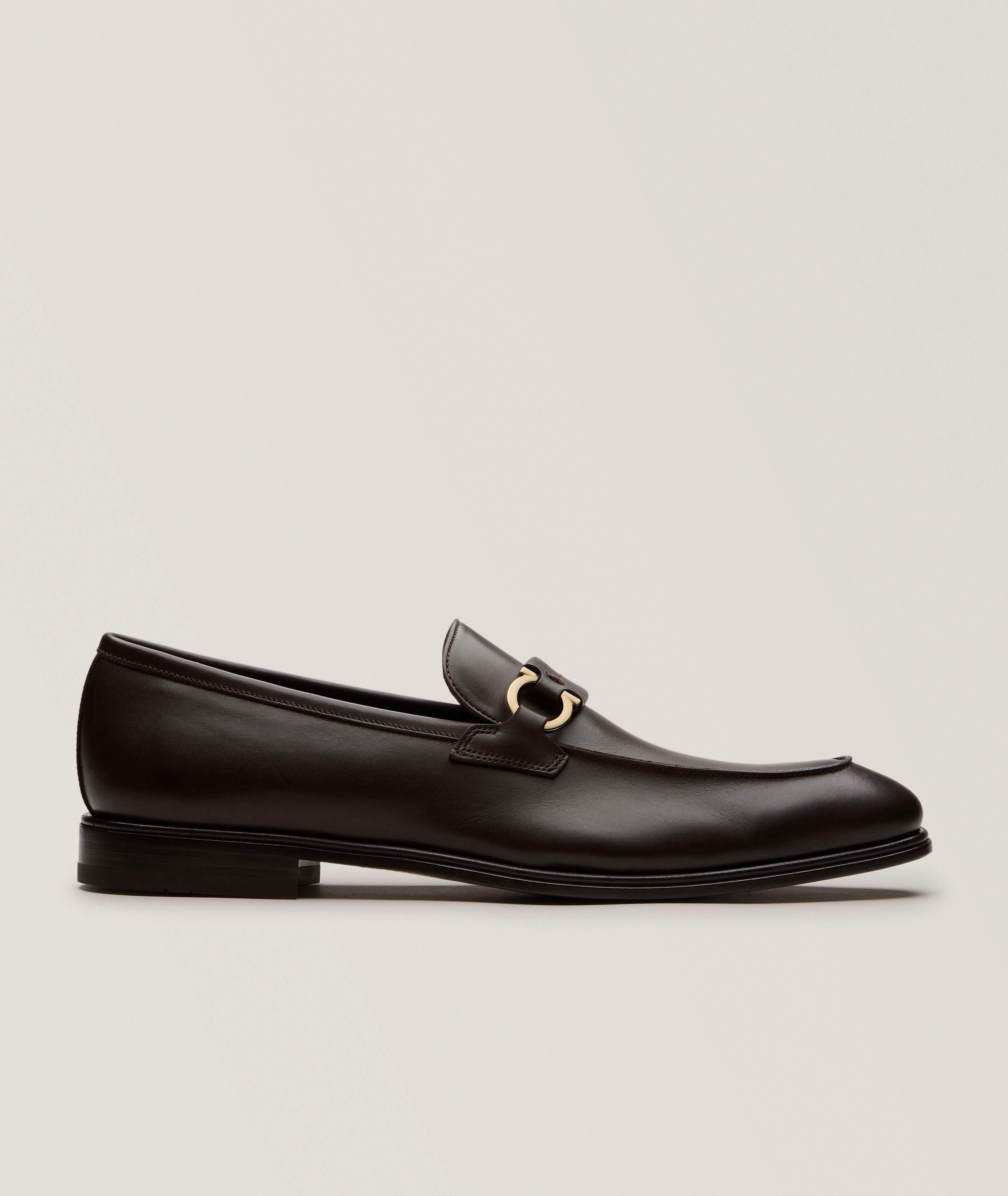 Ferragamo Flaneurs en cuir Foster Gancini