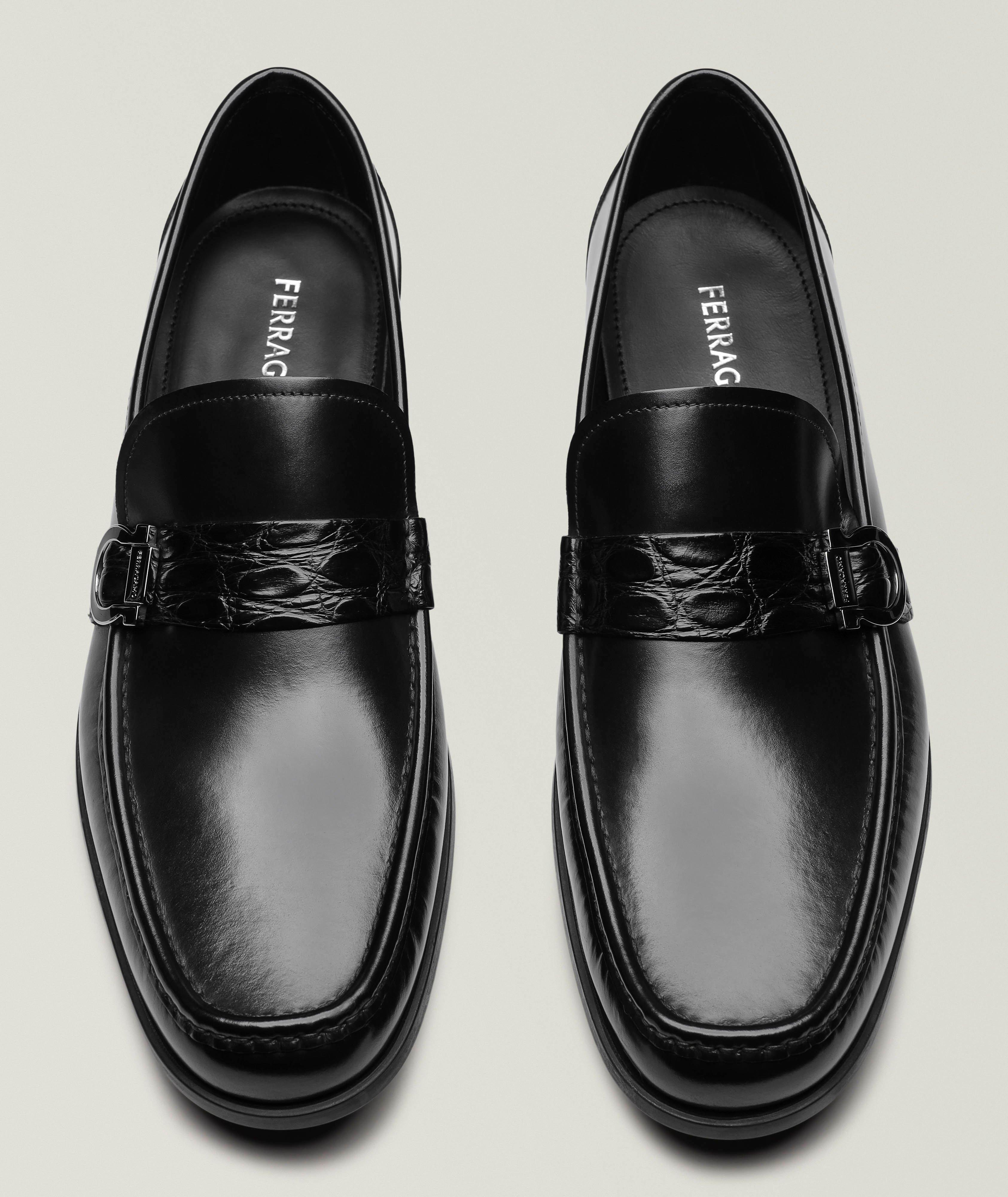 Grandioso Crocodile Leather Loafers image 1