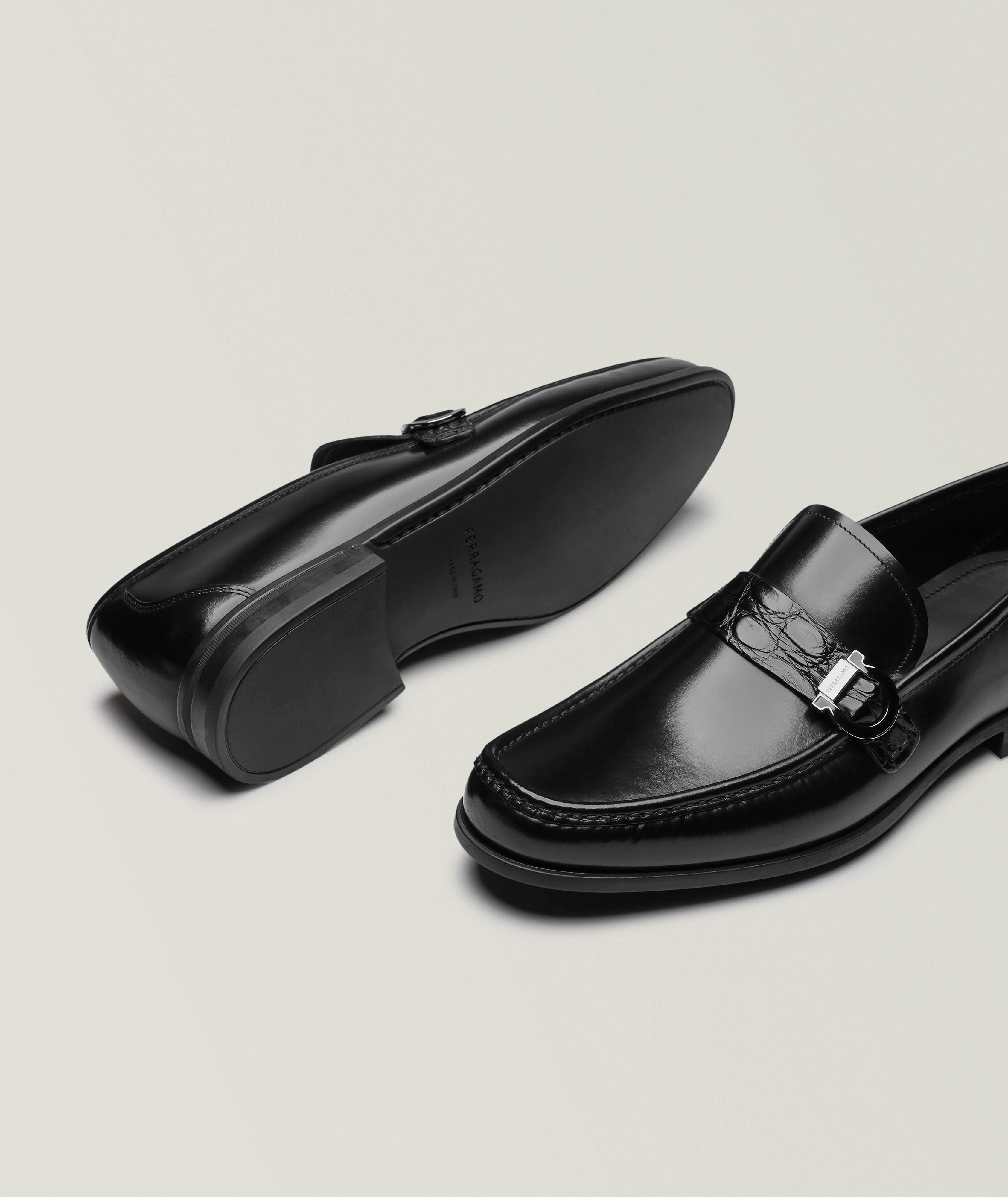 Grandioso Crocodile Leather Loafers image 3