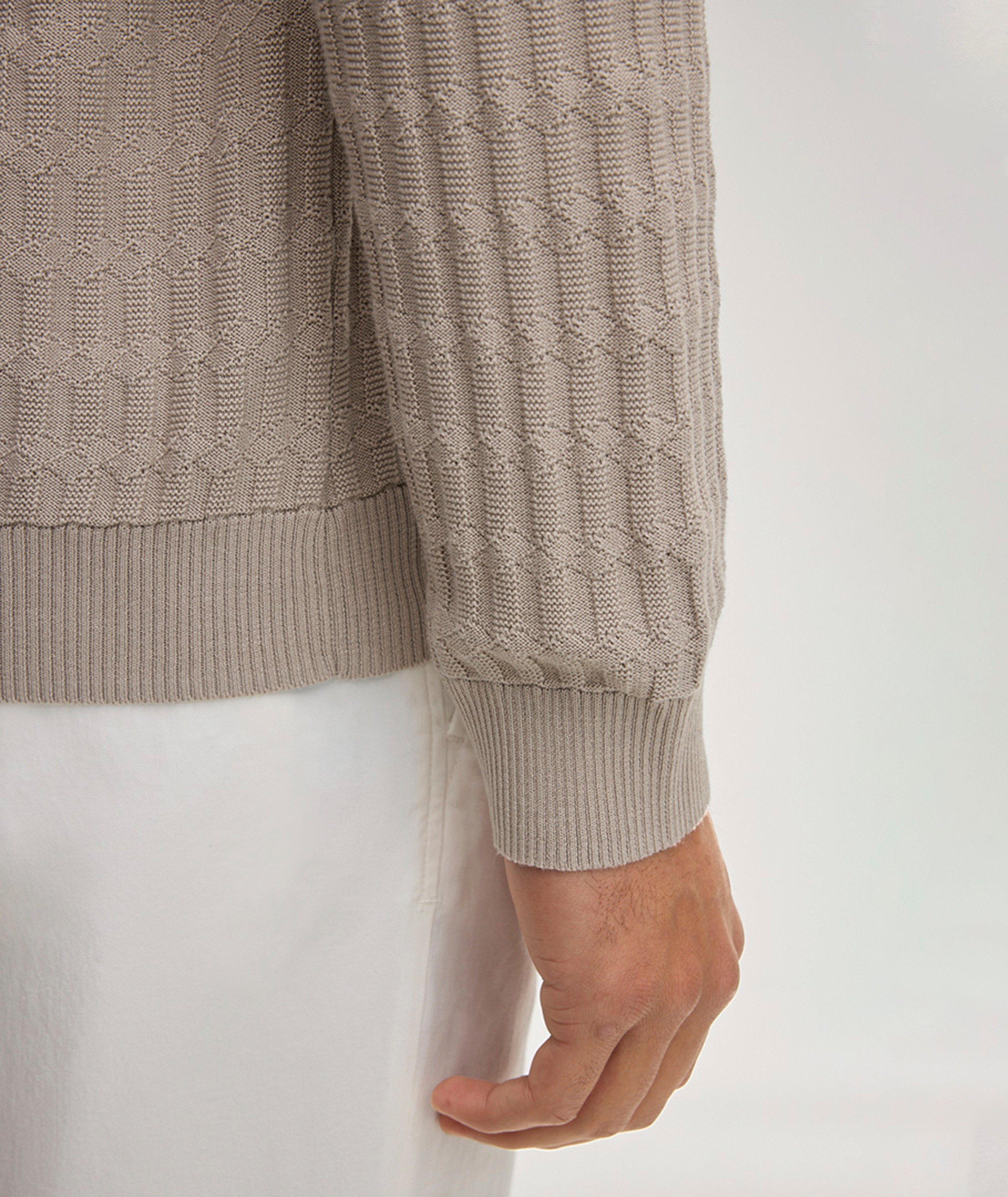 Welmo Textured Mercerized Cotton Sweater image 5